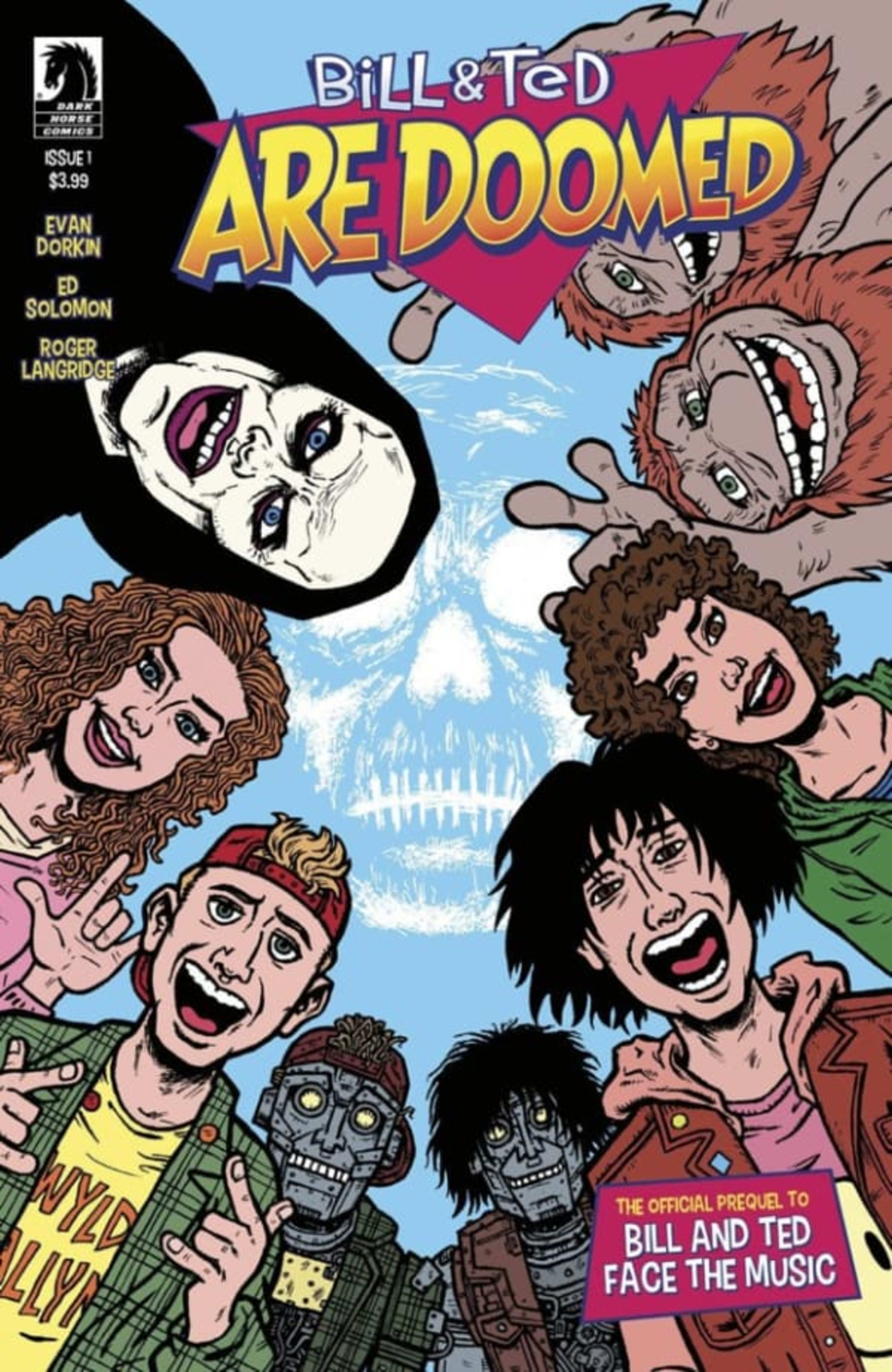 Bill & Ted Are Doomed cover — © Dark Horse Comics