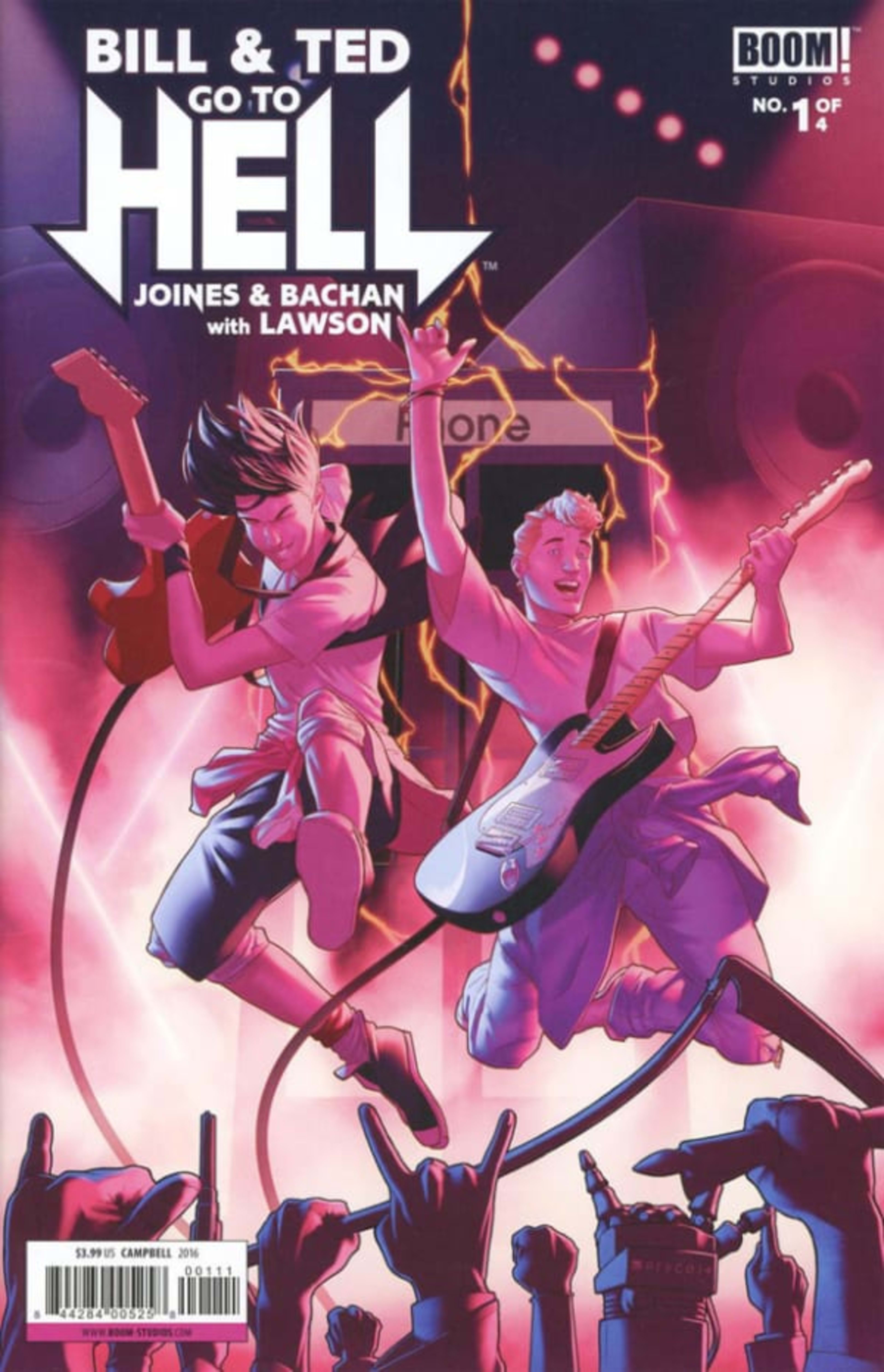 Bill & Ted Go To Hell cover — © Boom! Studios