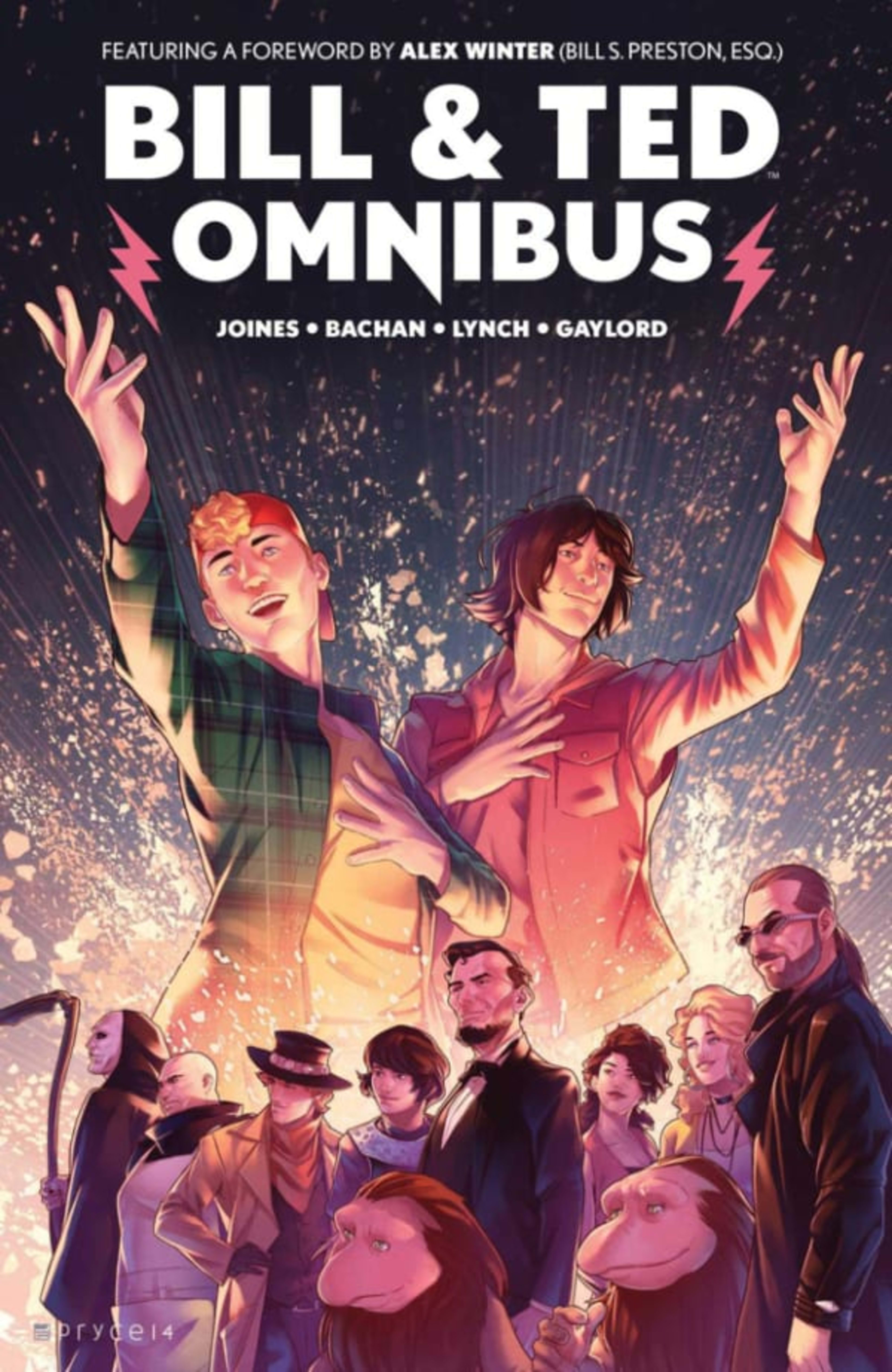 Bill & Ted Omnibus cover — © Boom! Studios