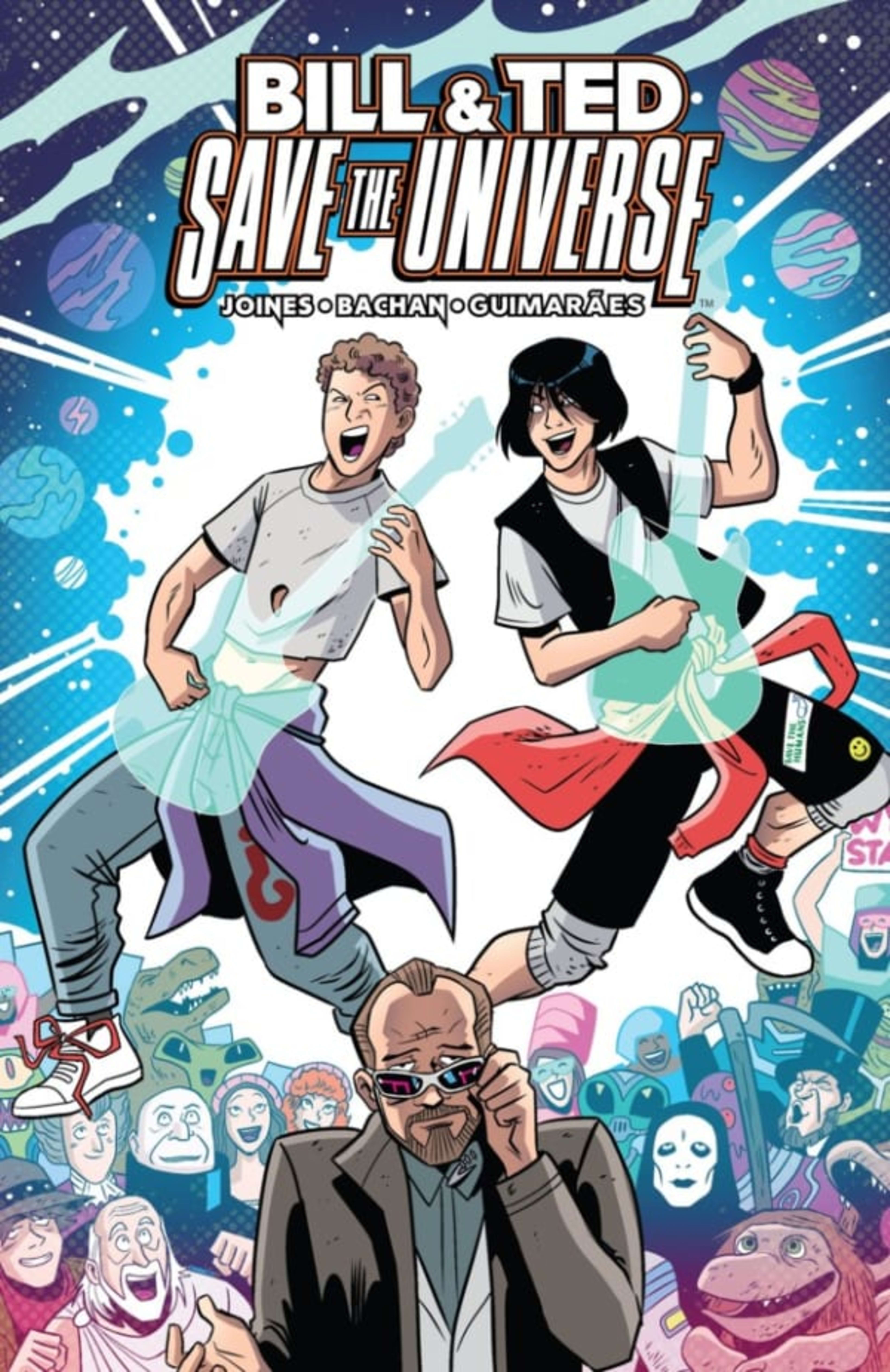 Bill & Ted Save the Universe cover — © Boom! Studios
