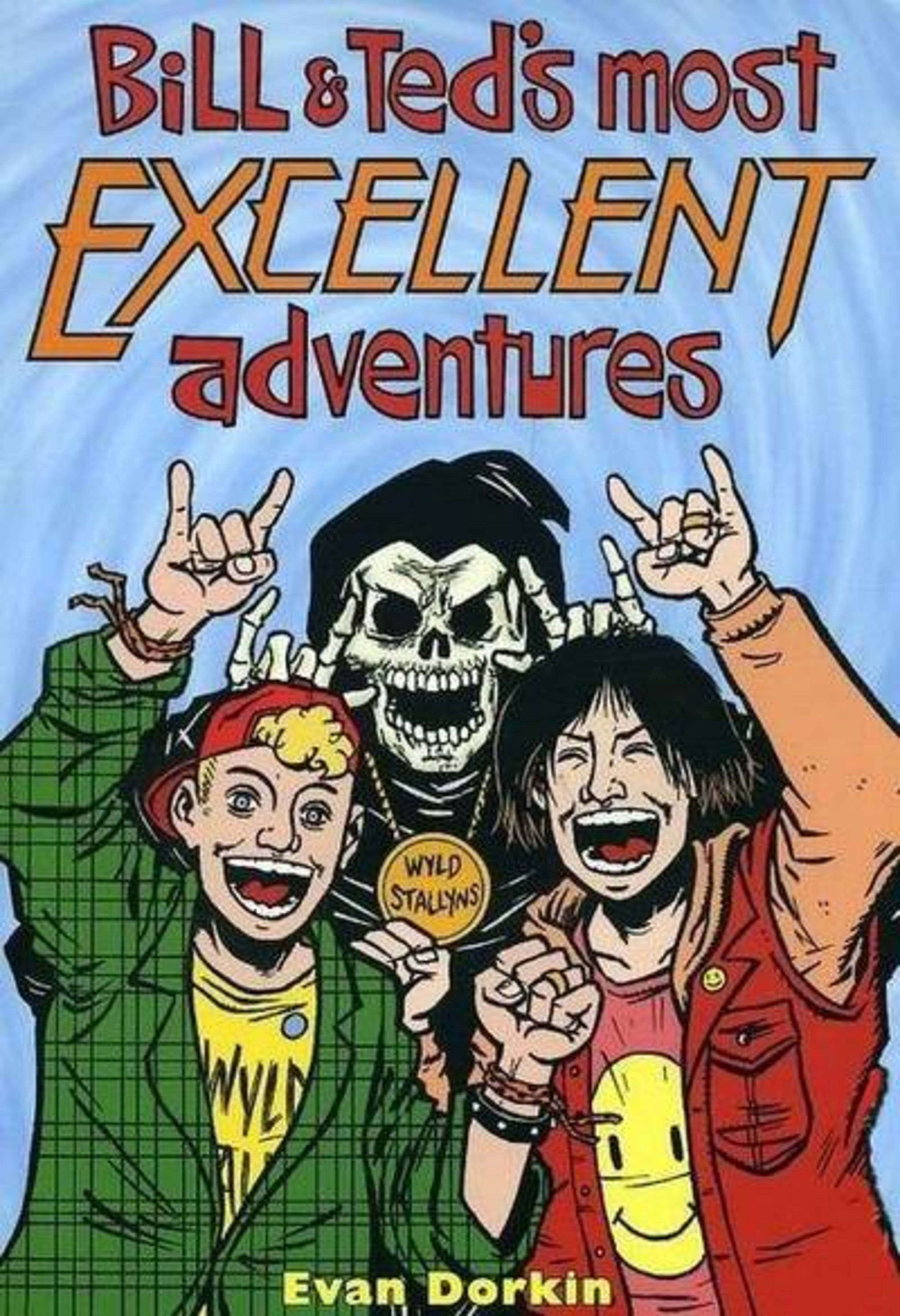 Bill & Ted's Most Excellent Adventures cover — © SLG Publishing