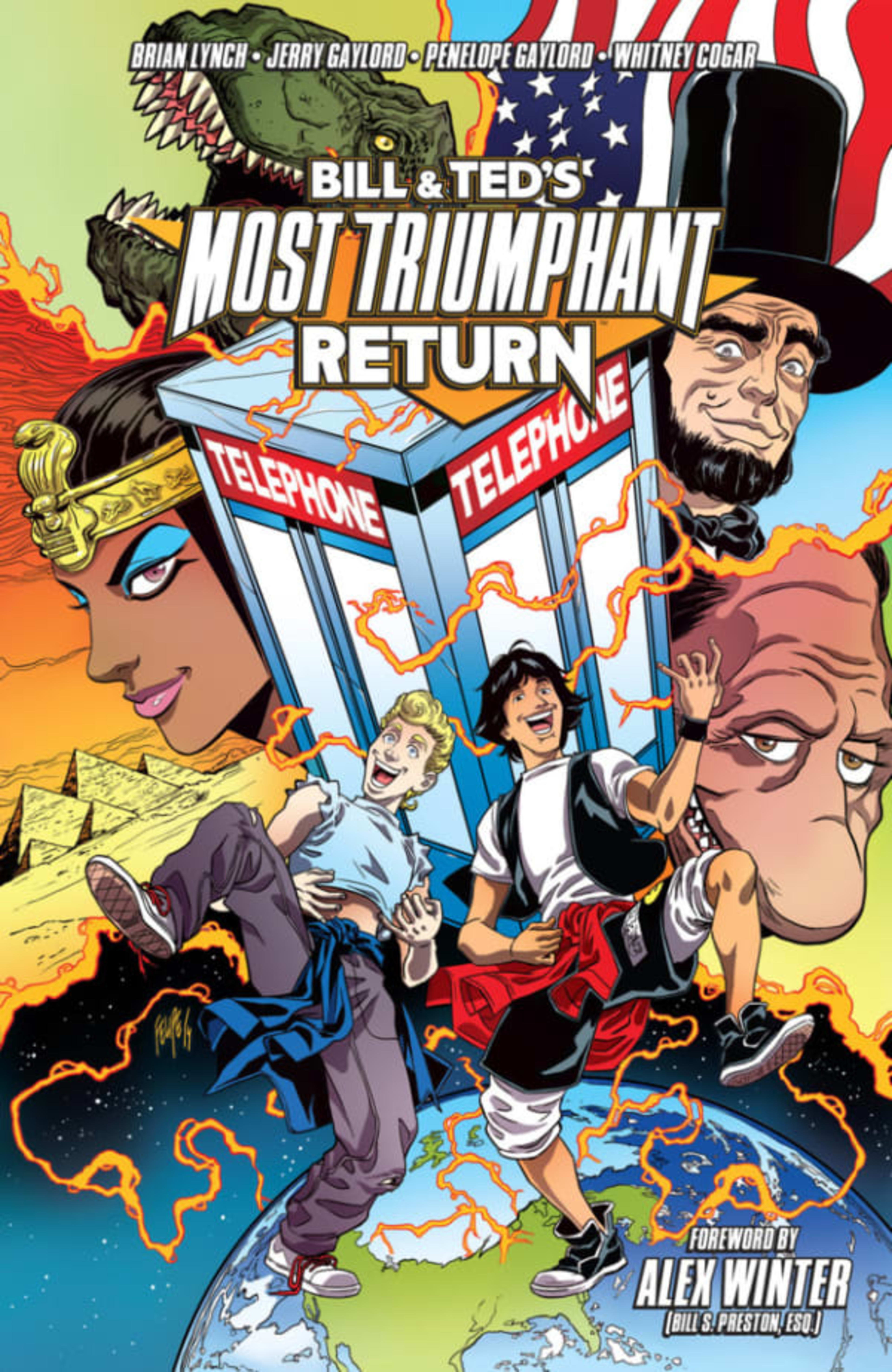 Bill & Ted's Most Triumphant Return cover — © Boom! Studios