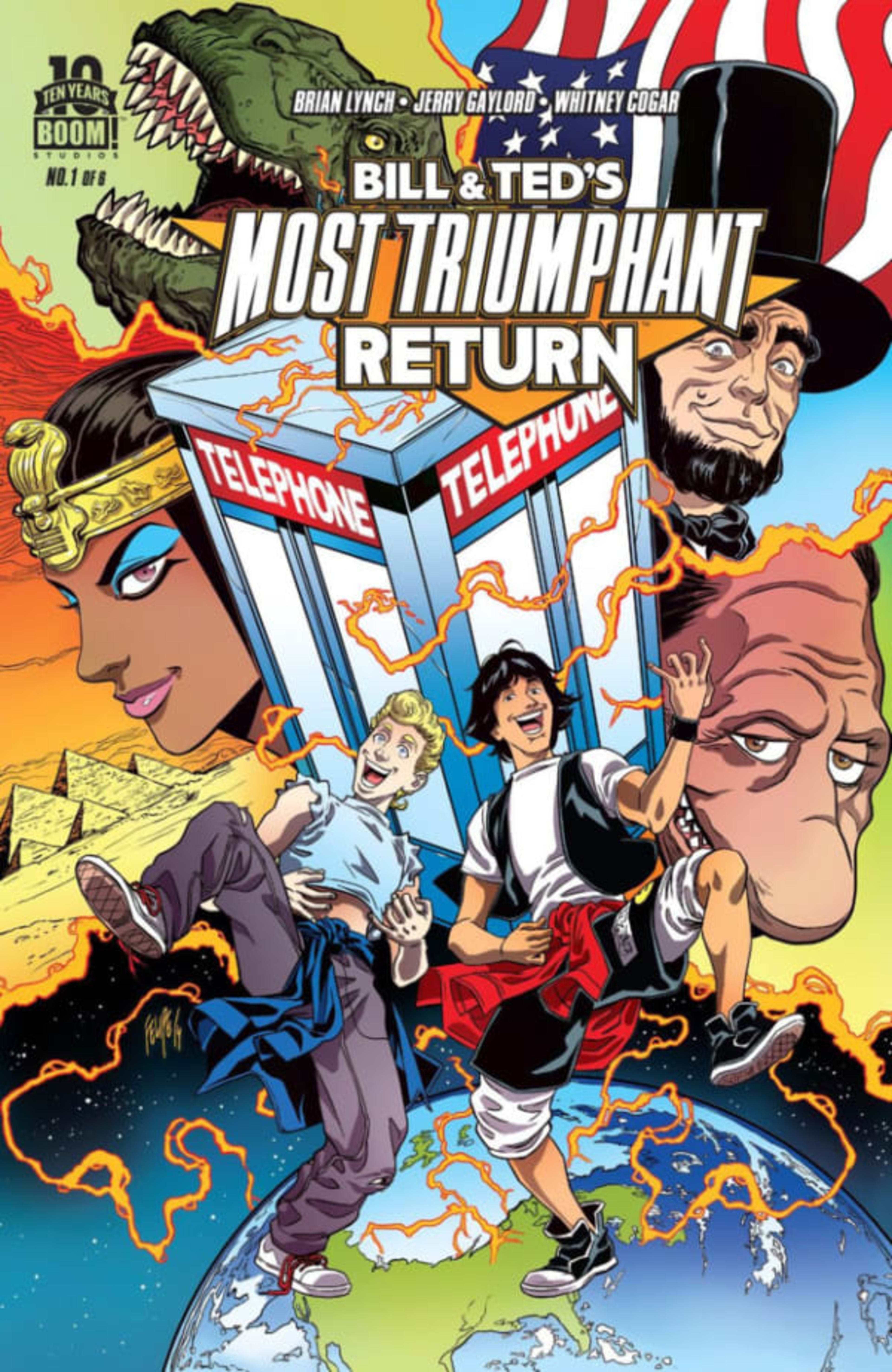 Bill & Ted's Most Triumphant Return cover — © Boom! Studios