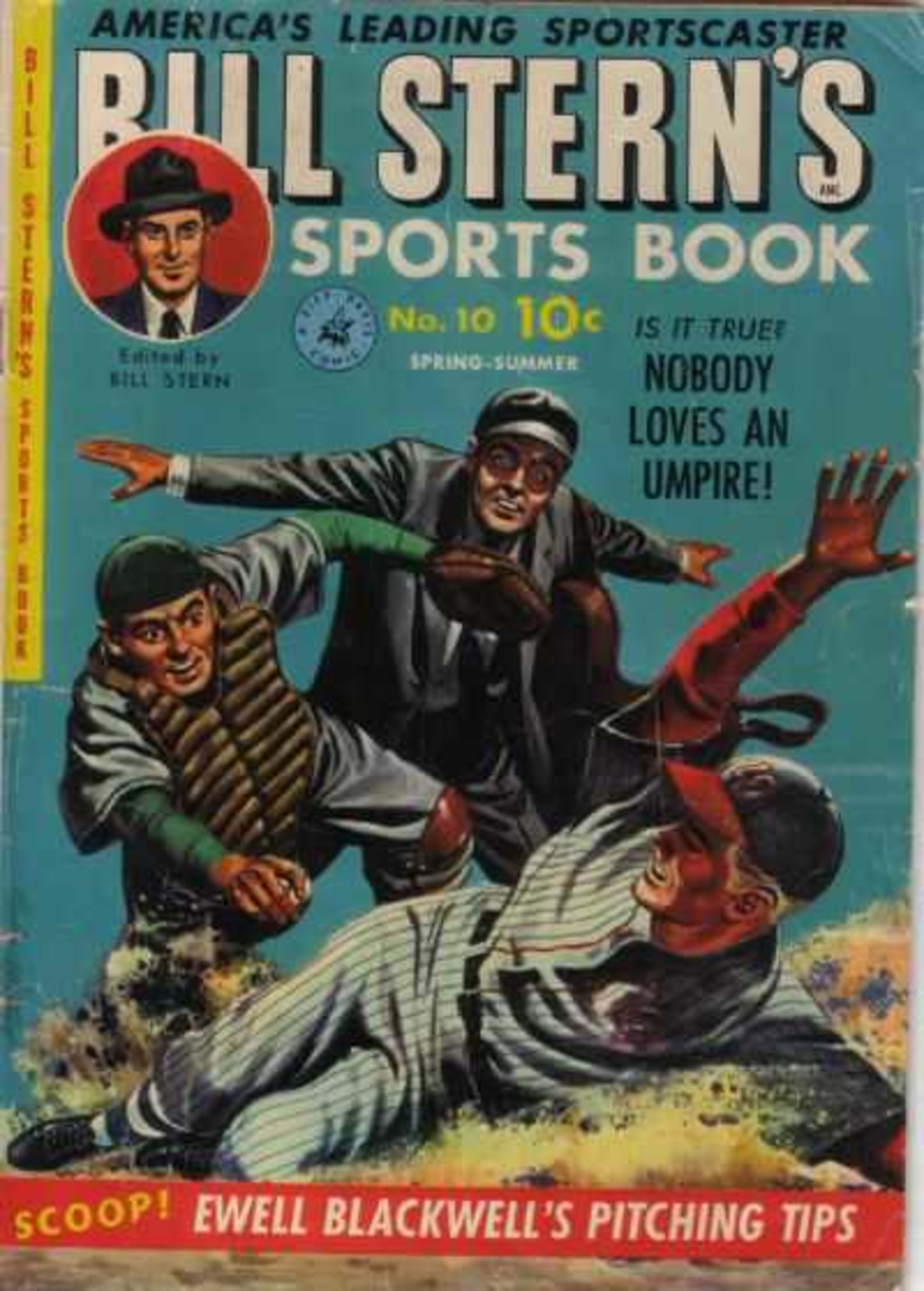 Bill Stern's Sports Book cover — © Ziff-Davis