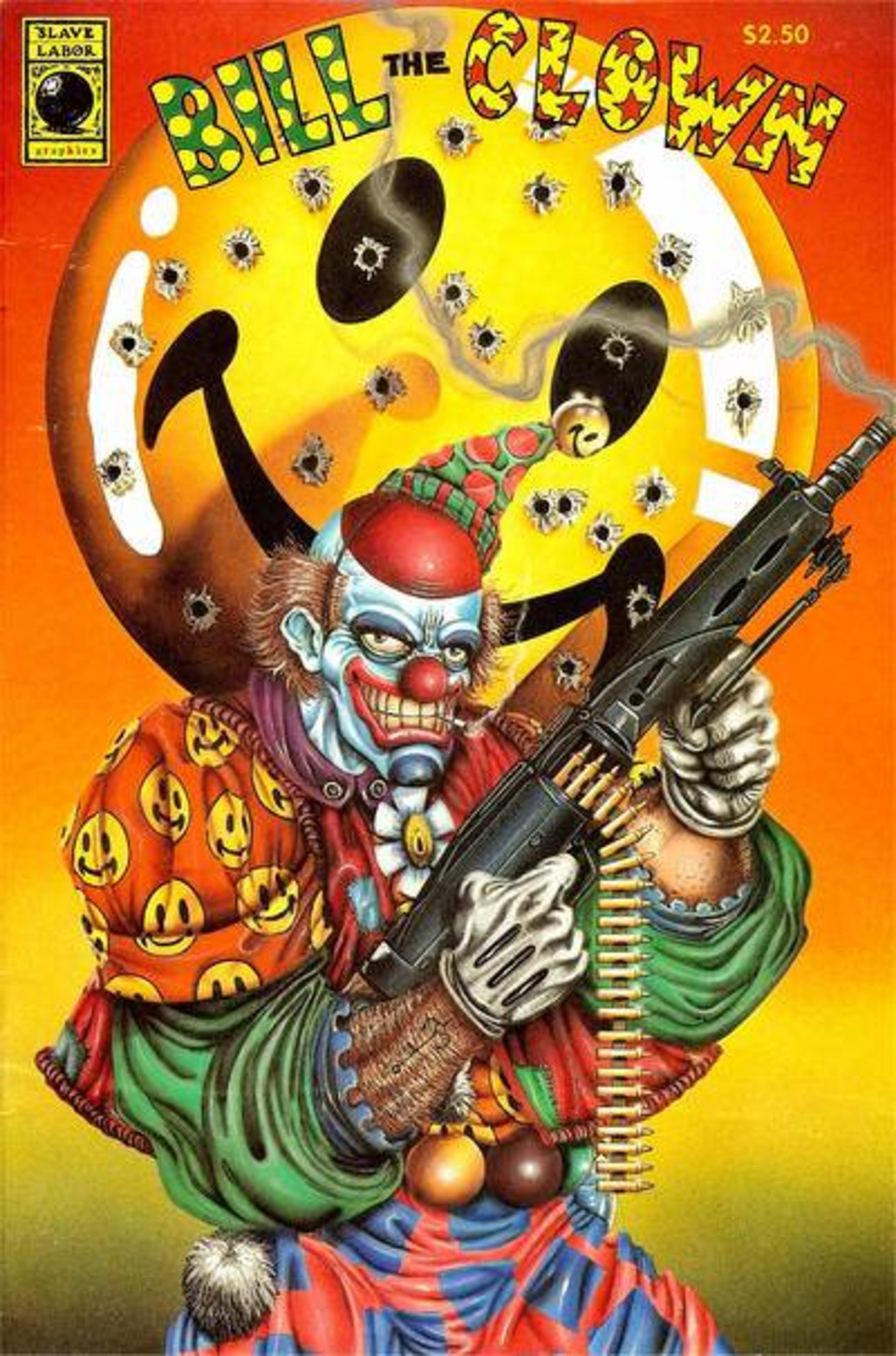 Bill the Clown cover — © SLG Publishing