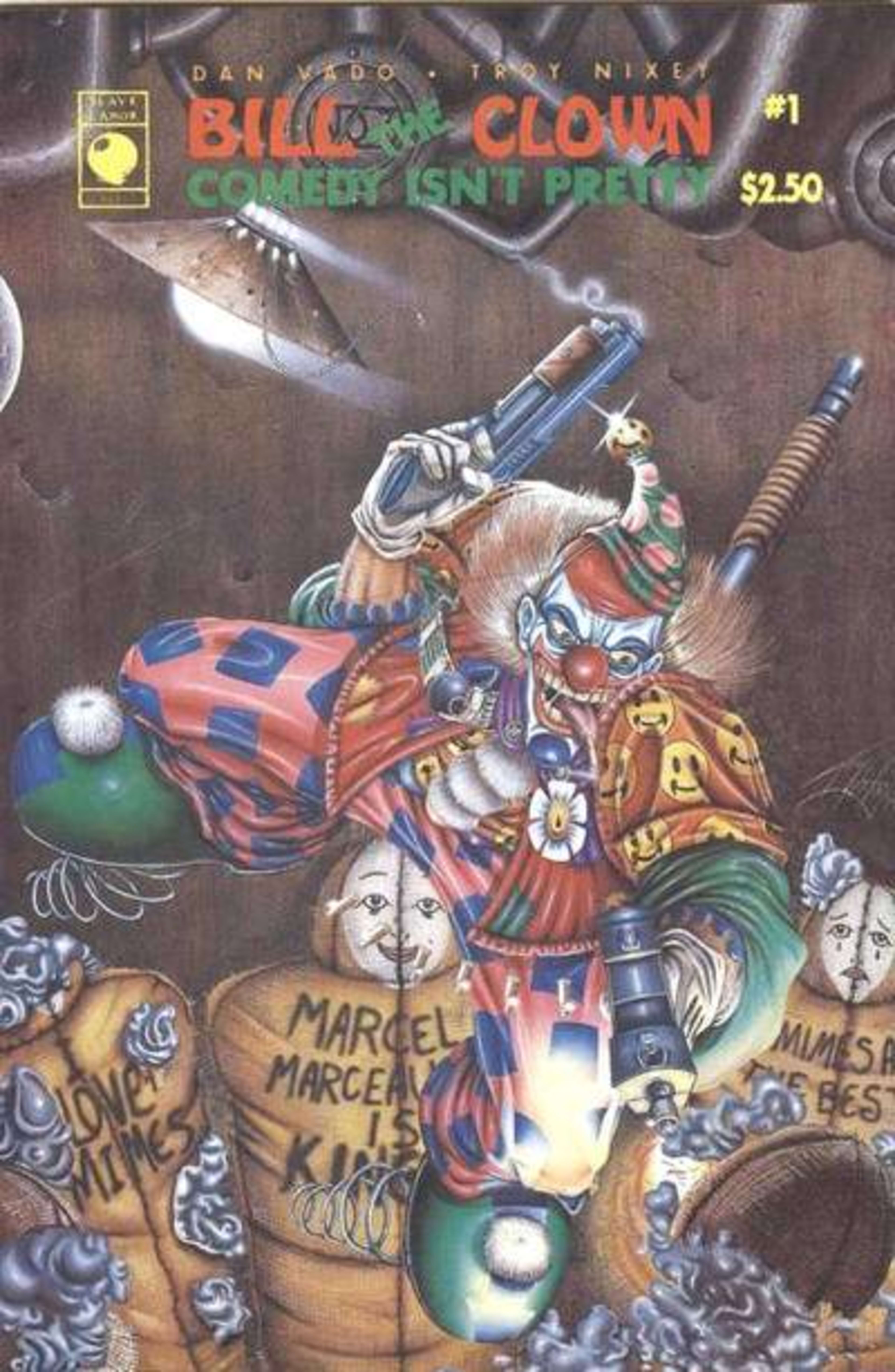 Bill the Clown: Comedy Isn't Pretty cover — © SLG Publishing