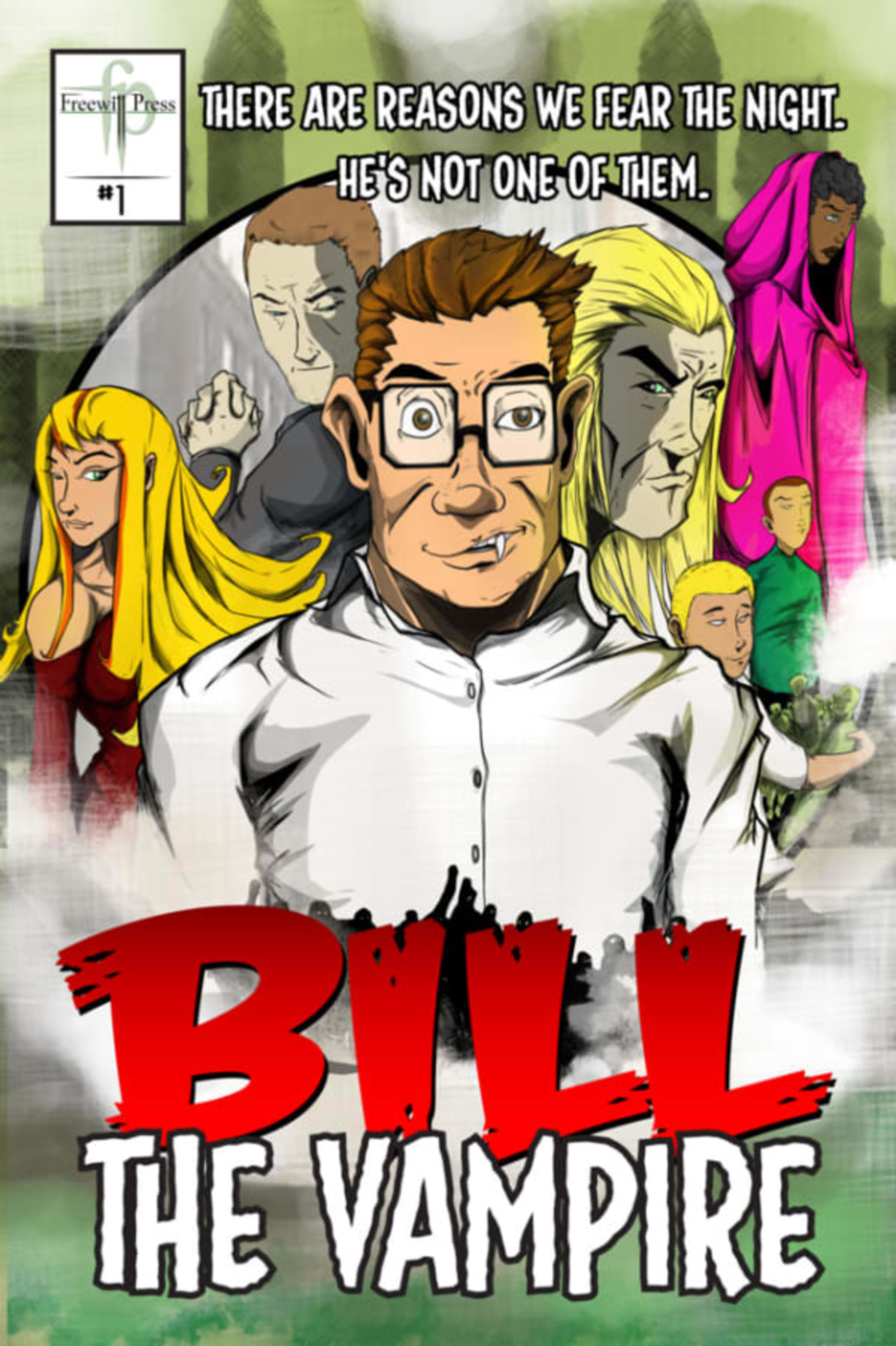 Bill the Vampire cover — © Freewill Press