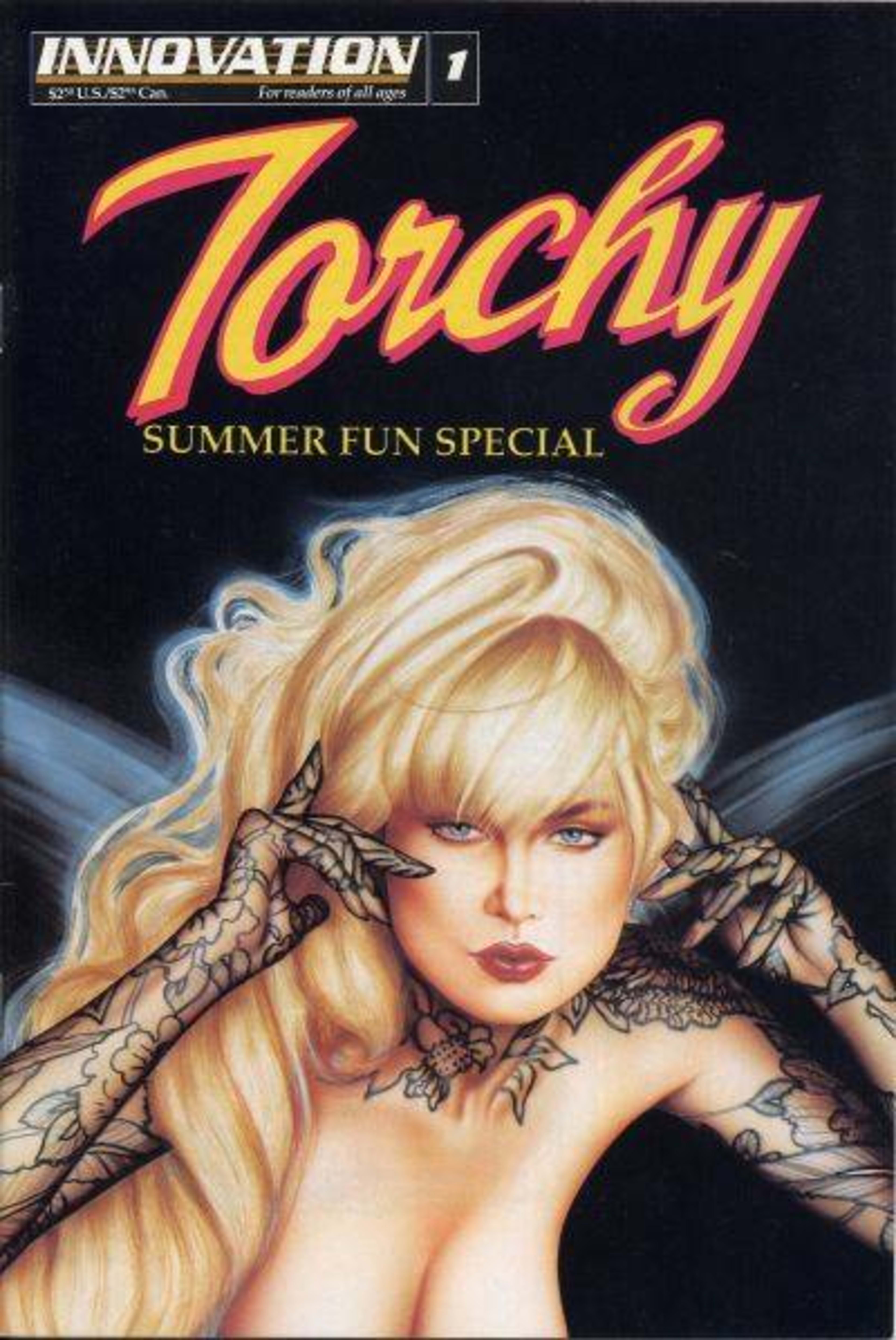 Bill Ward's Torchy Summer Fun Special cover — © Innovation