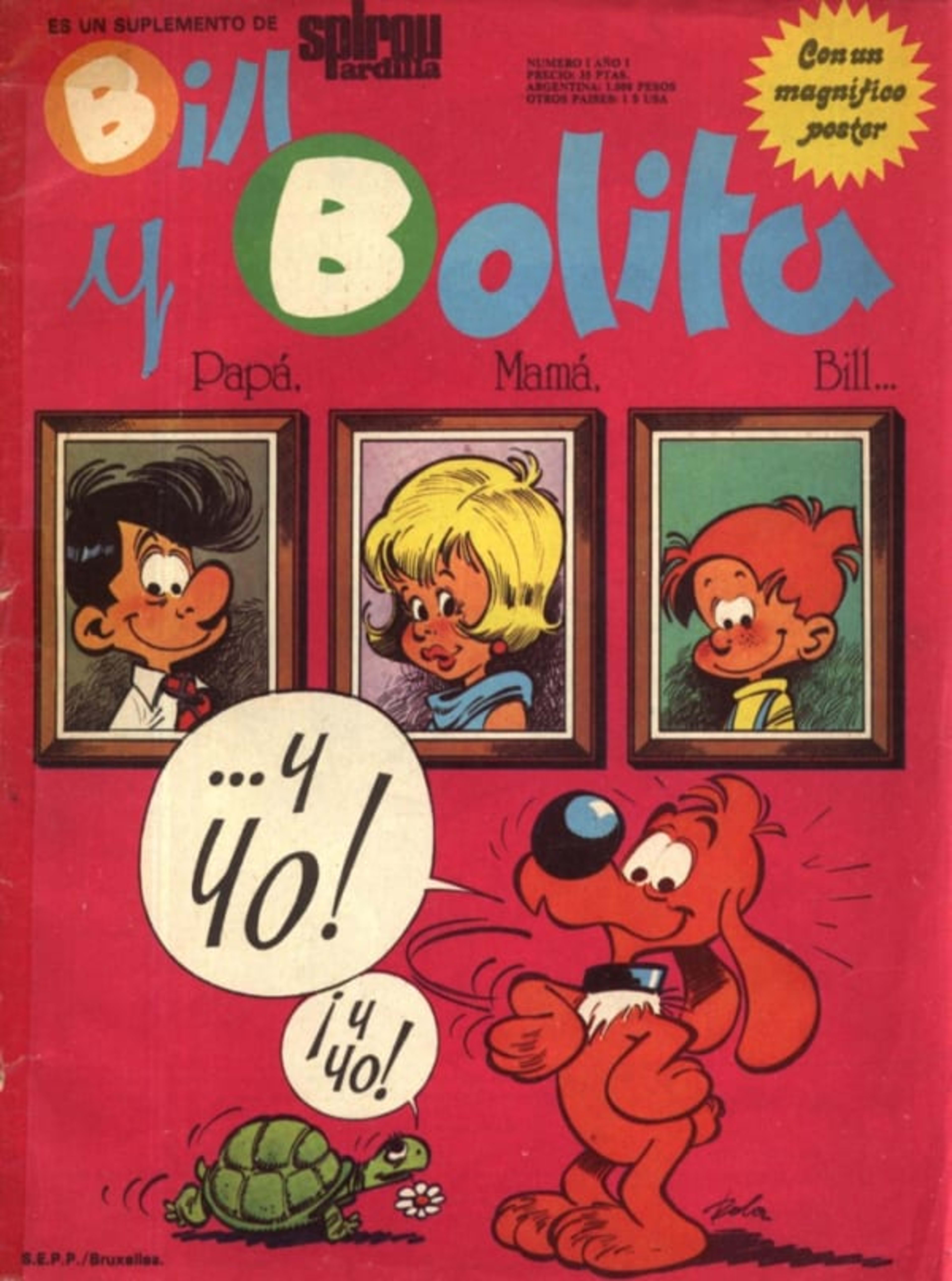 Bill y Bolita cover — © Editora Mundis