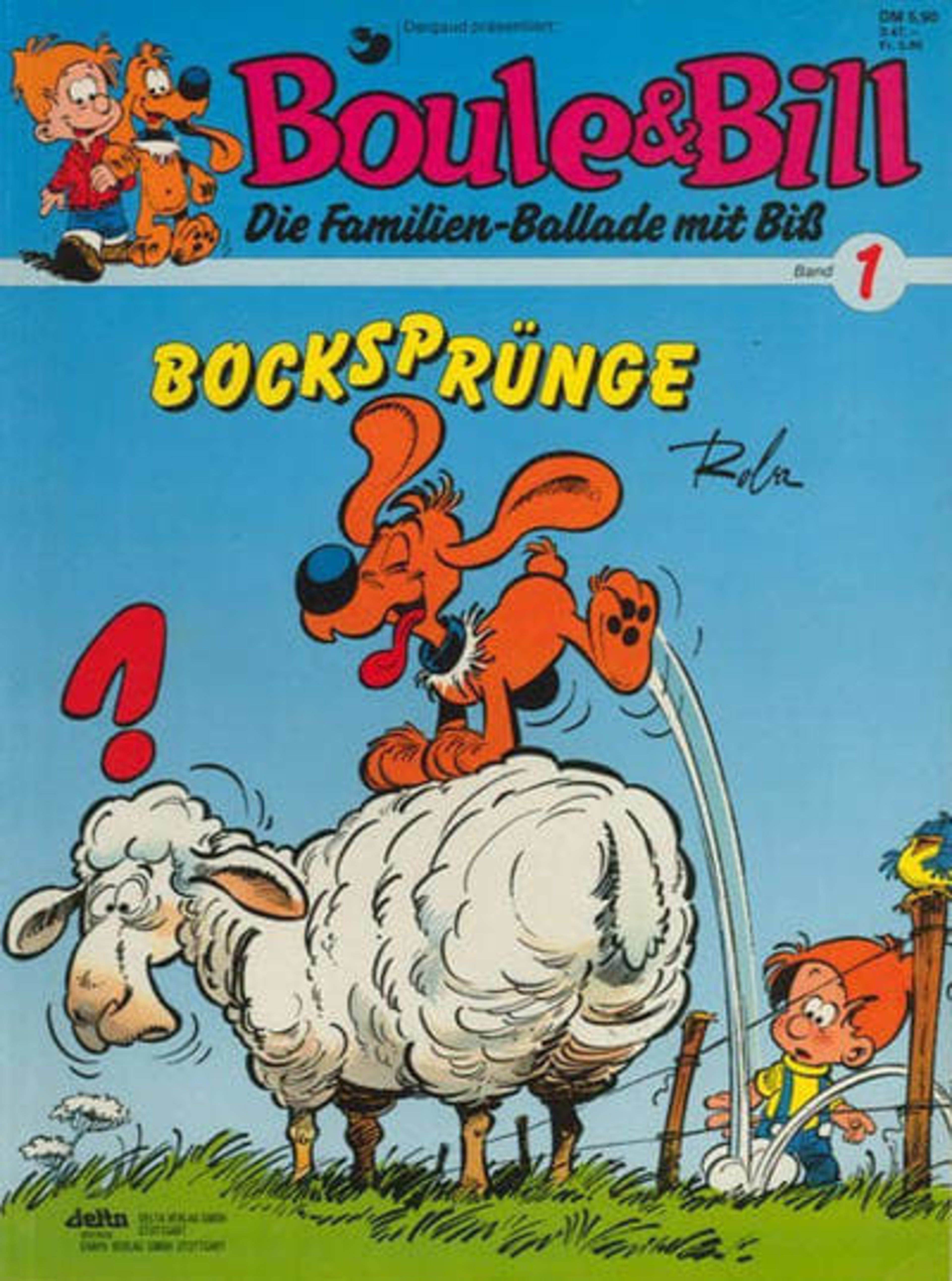 Boule & Bill cover — © Egmont Ehapa Verlag