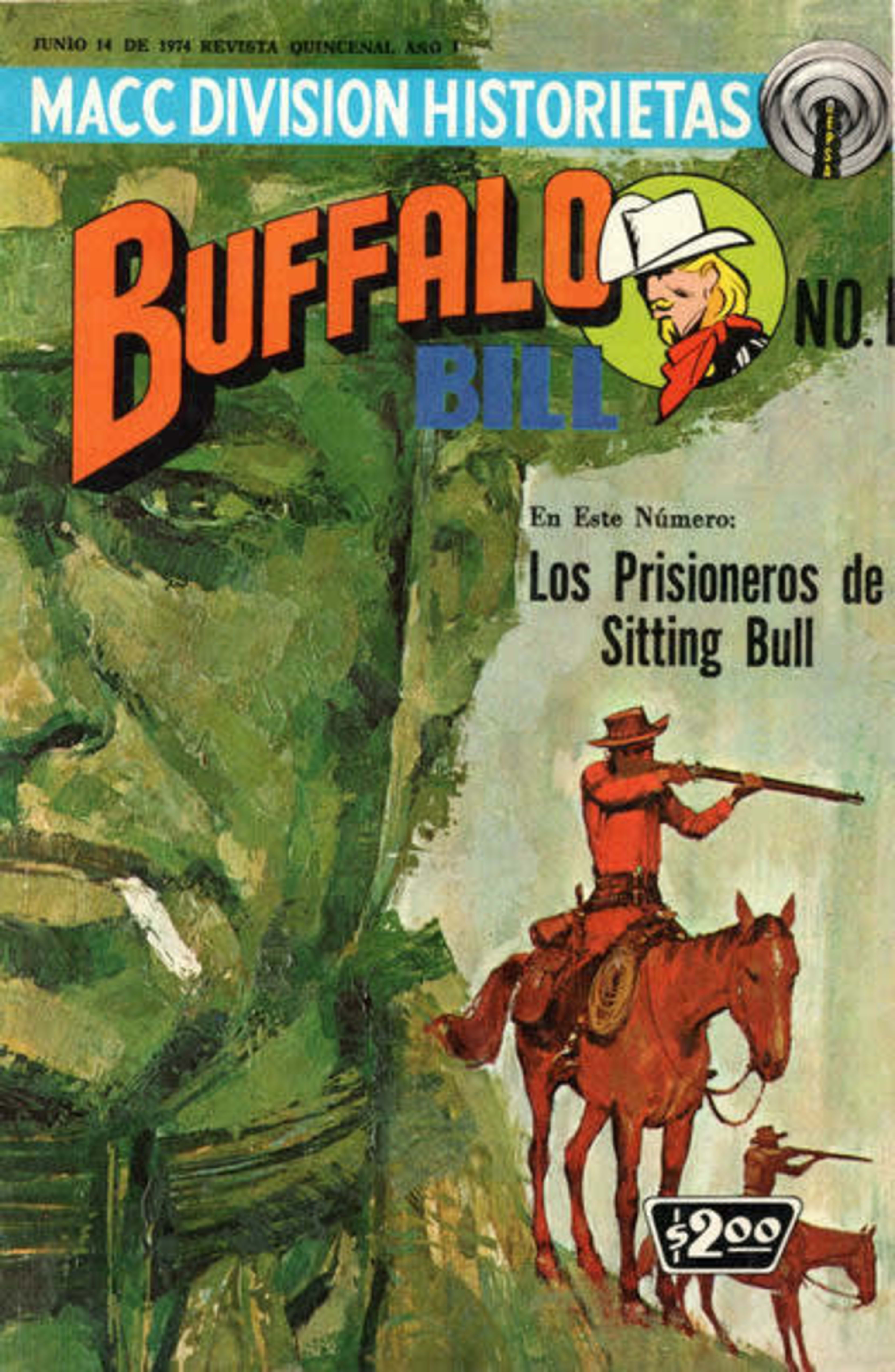 Buffalo Bill  cover — © Editorial OEPISA