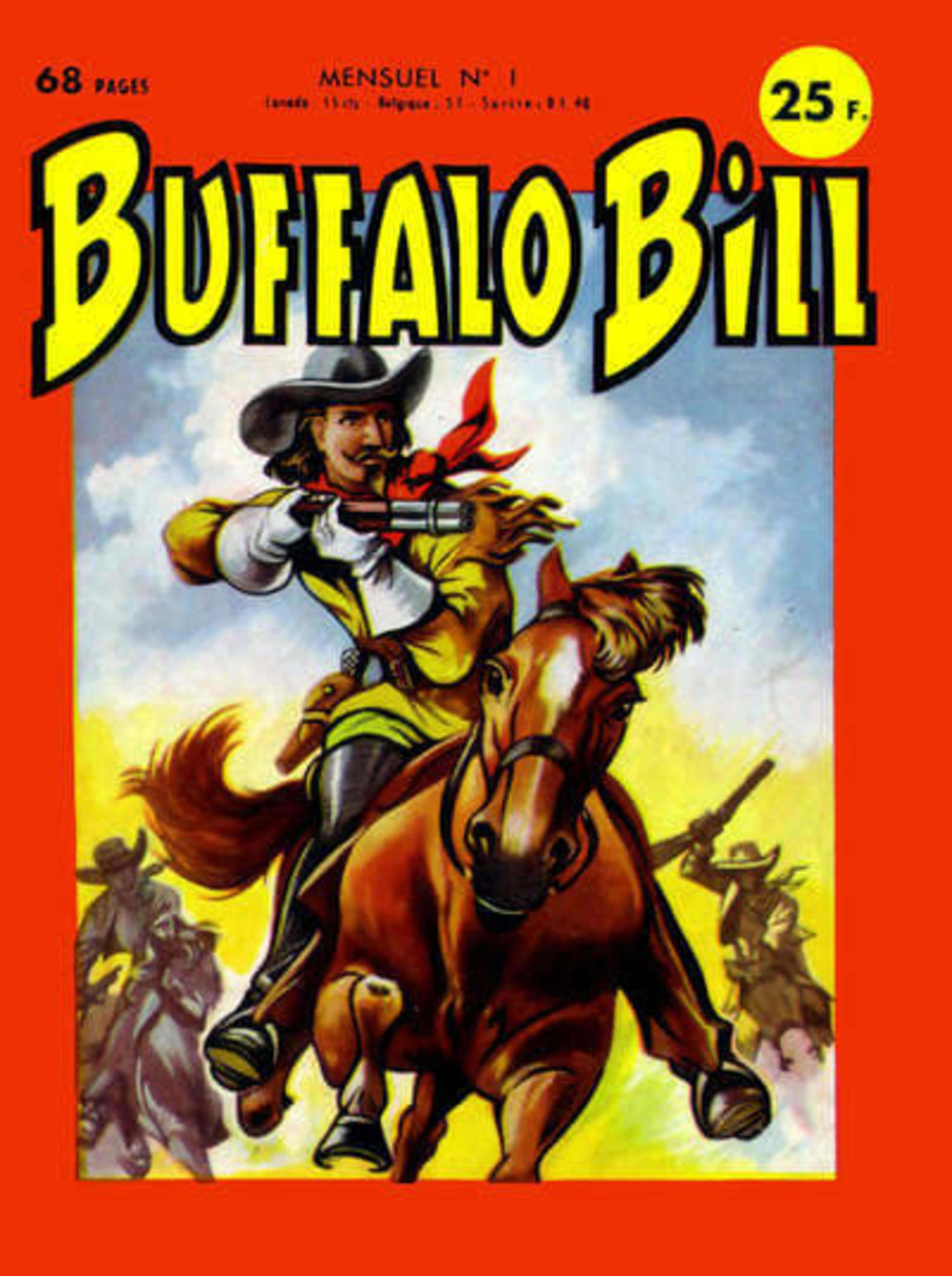 Buffalo Bill  cover — © Editions Mondiales