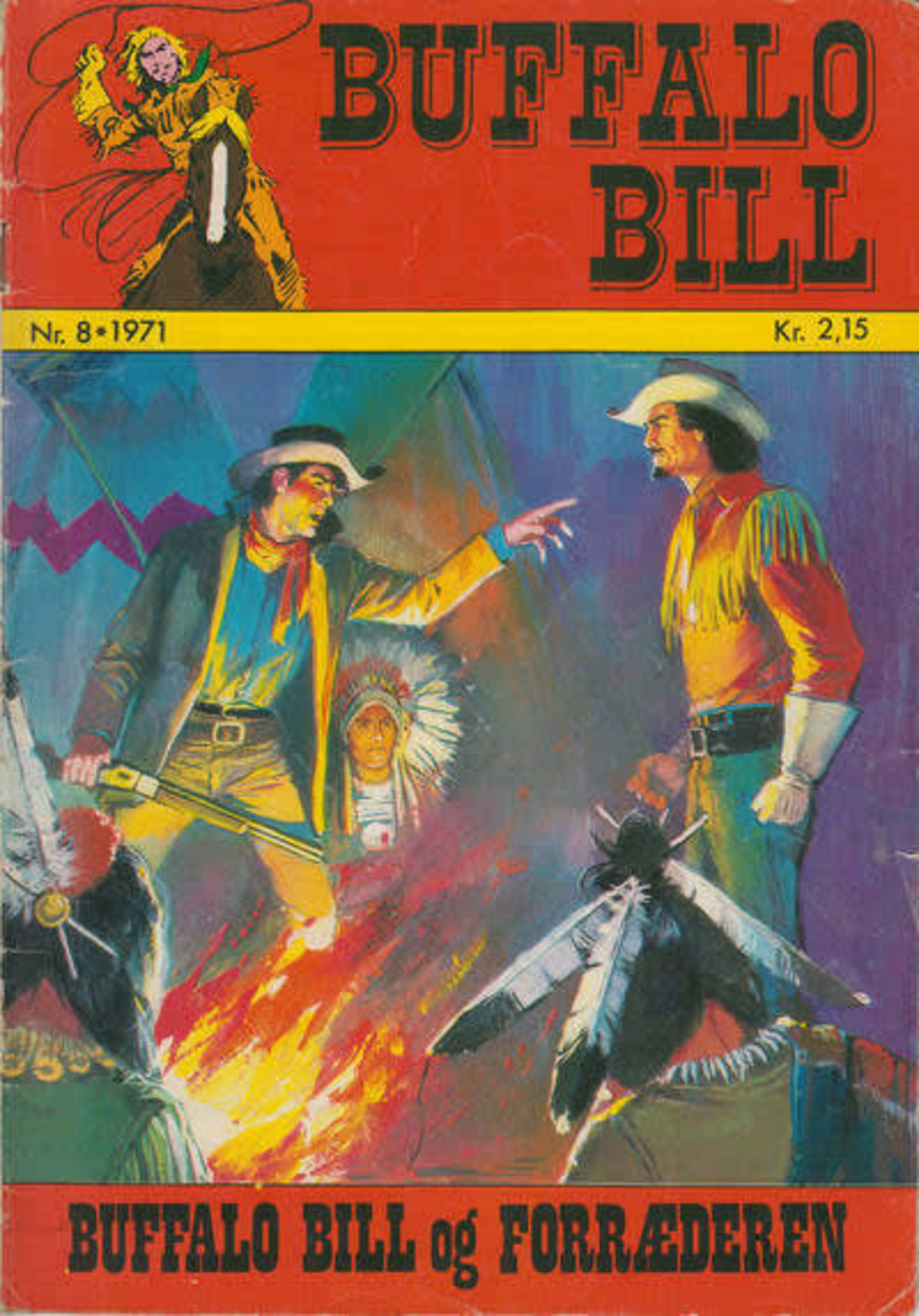 Buffalo Bill  cover — © Illustrerte Klassikere