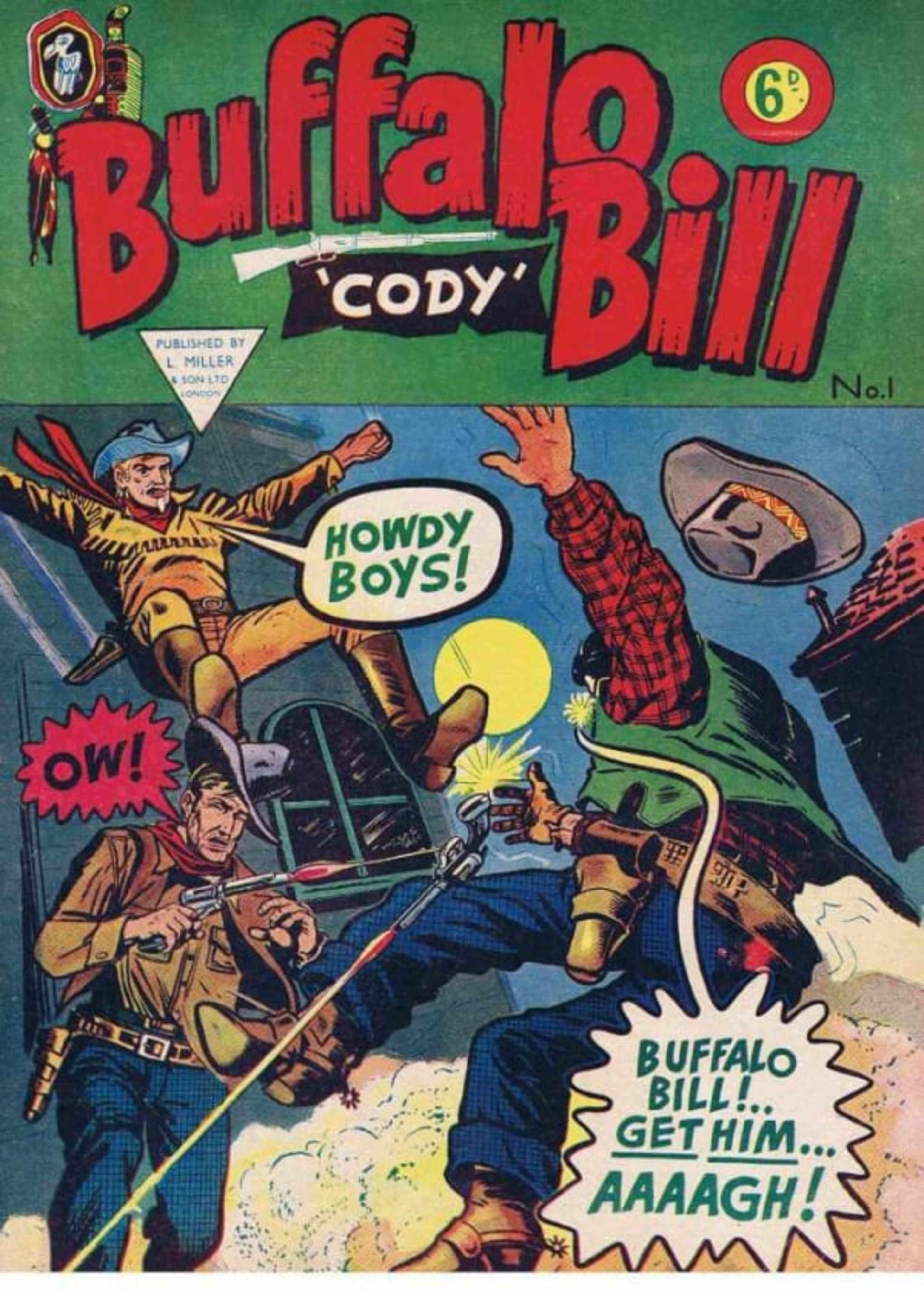 Buffalo Bill Cody cover — © L. Miller & Son, Ltd