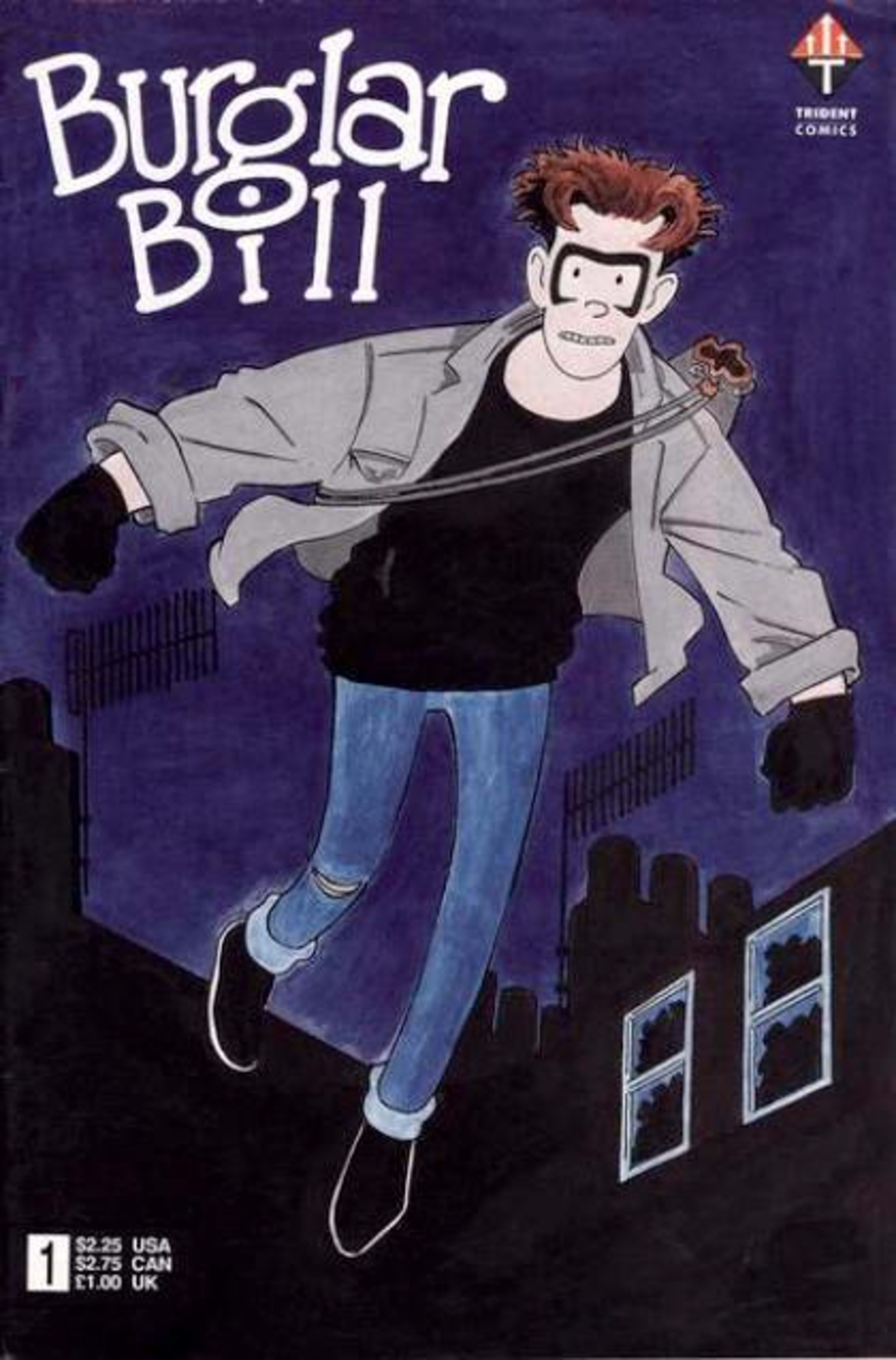 Burglar Bill cover — © Trident Comics