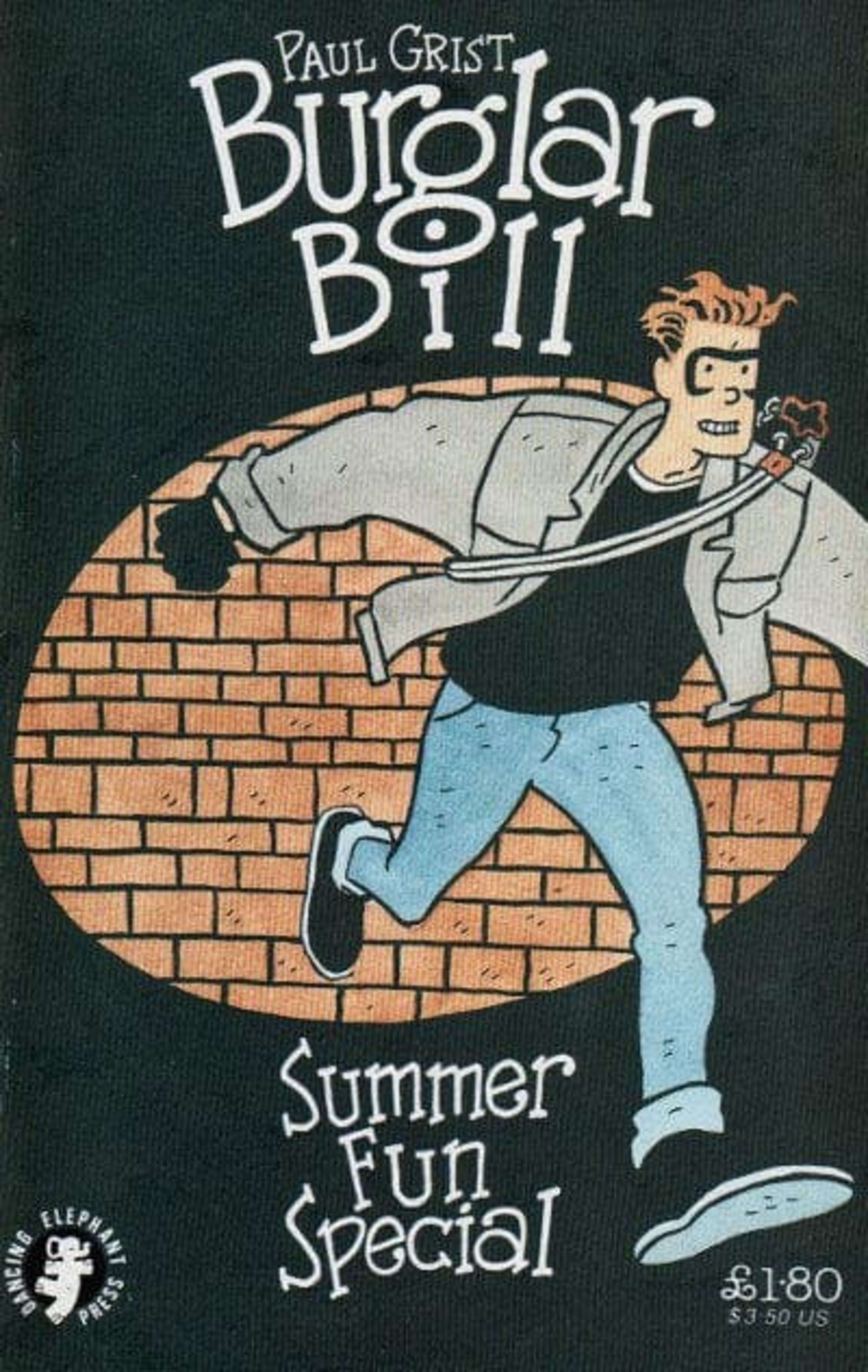 Burglar Bill Summer Fun Special cover — © Dancing Elephant Press