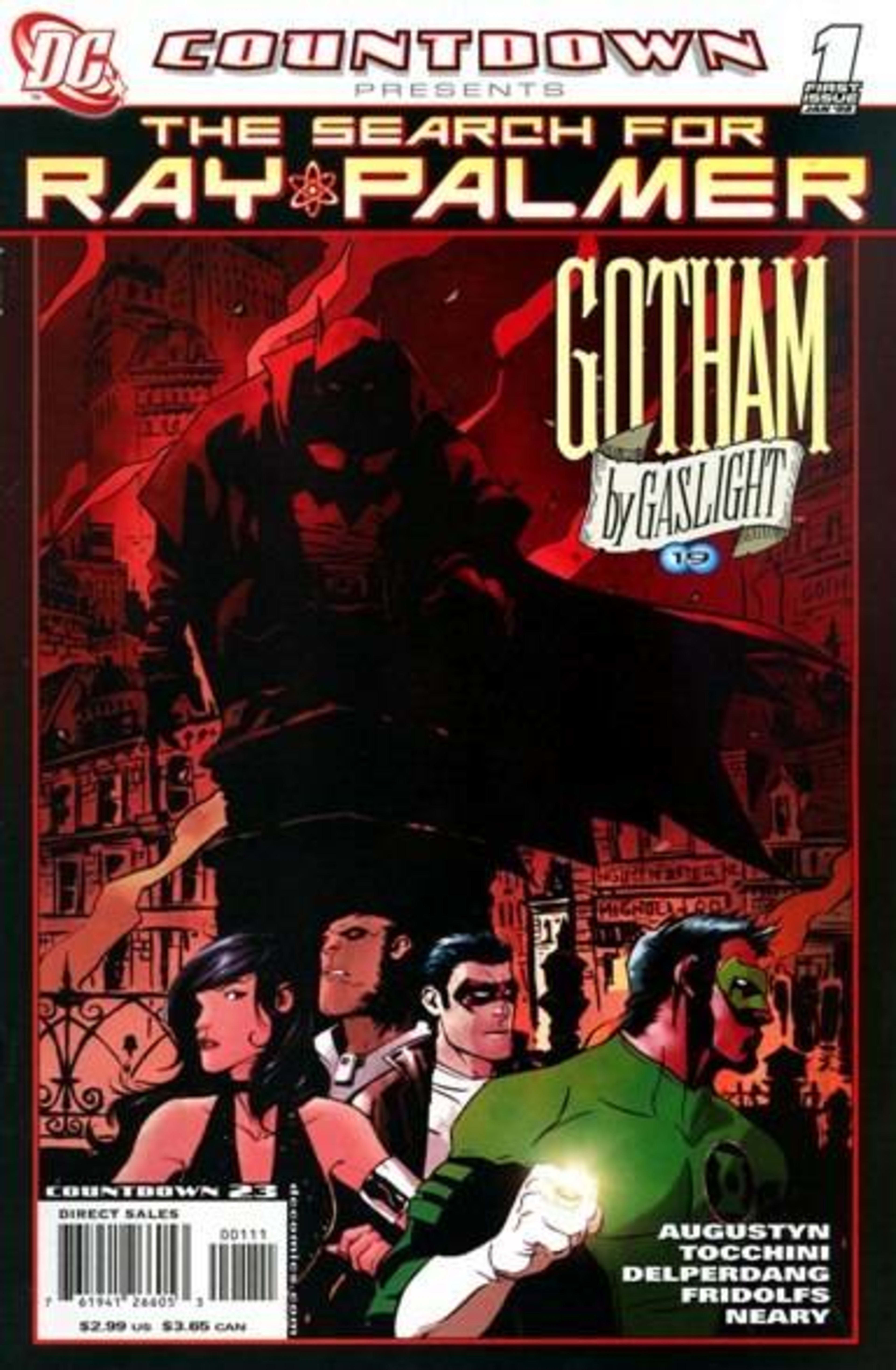 Countdown Presents: The Search for Ray Palmer: Gotham By Gaslight cover — © DC Comics