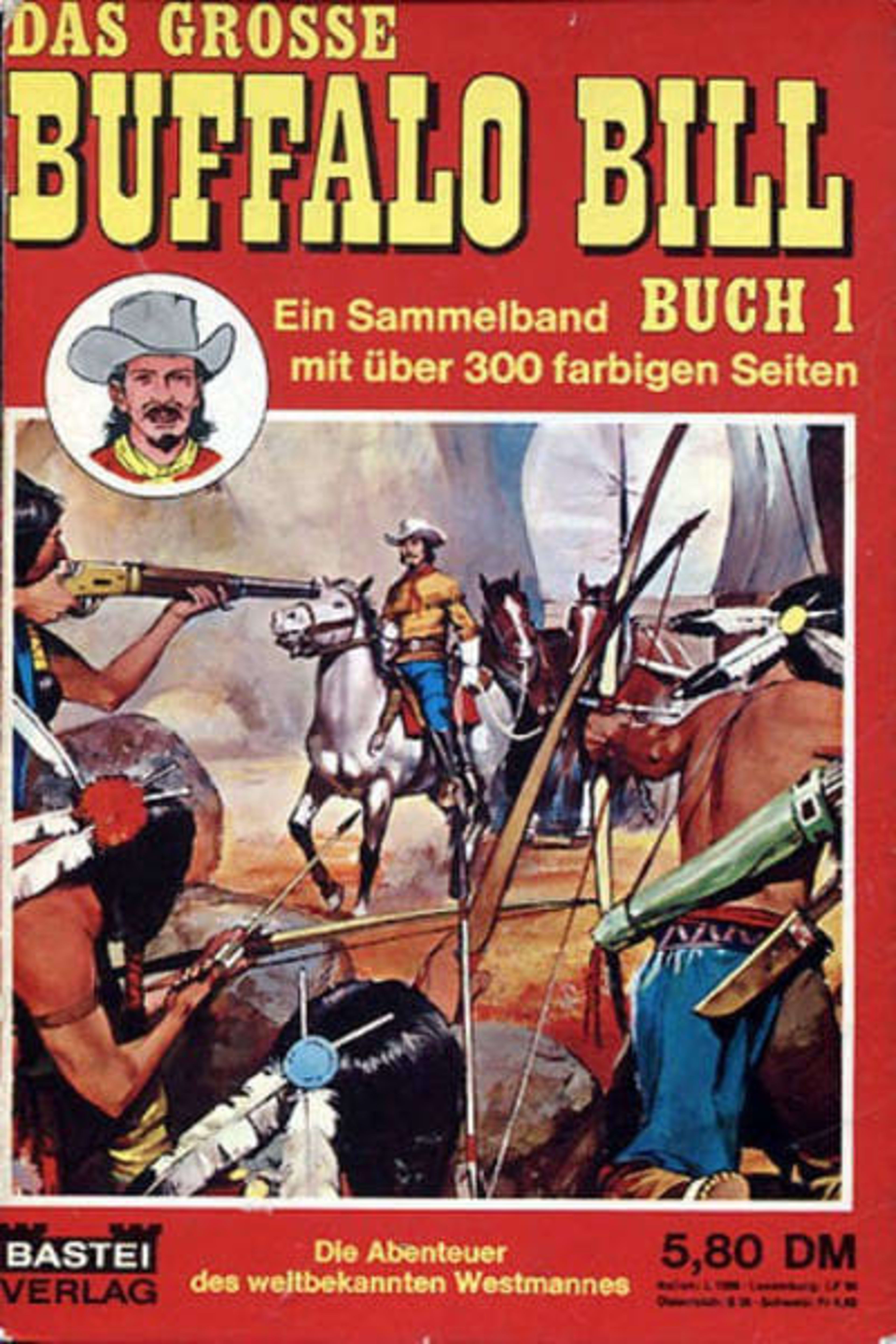 Das große Buffalo Bill Buch  cover — © Bastei Verlag