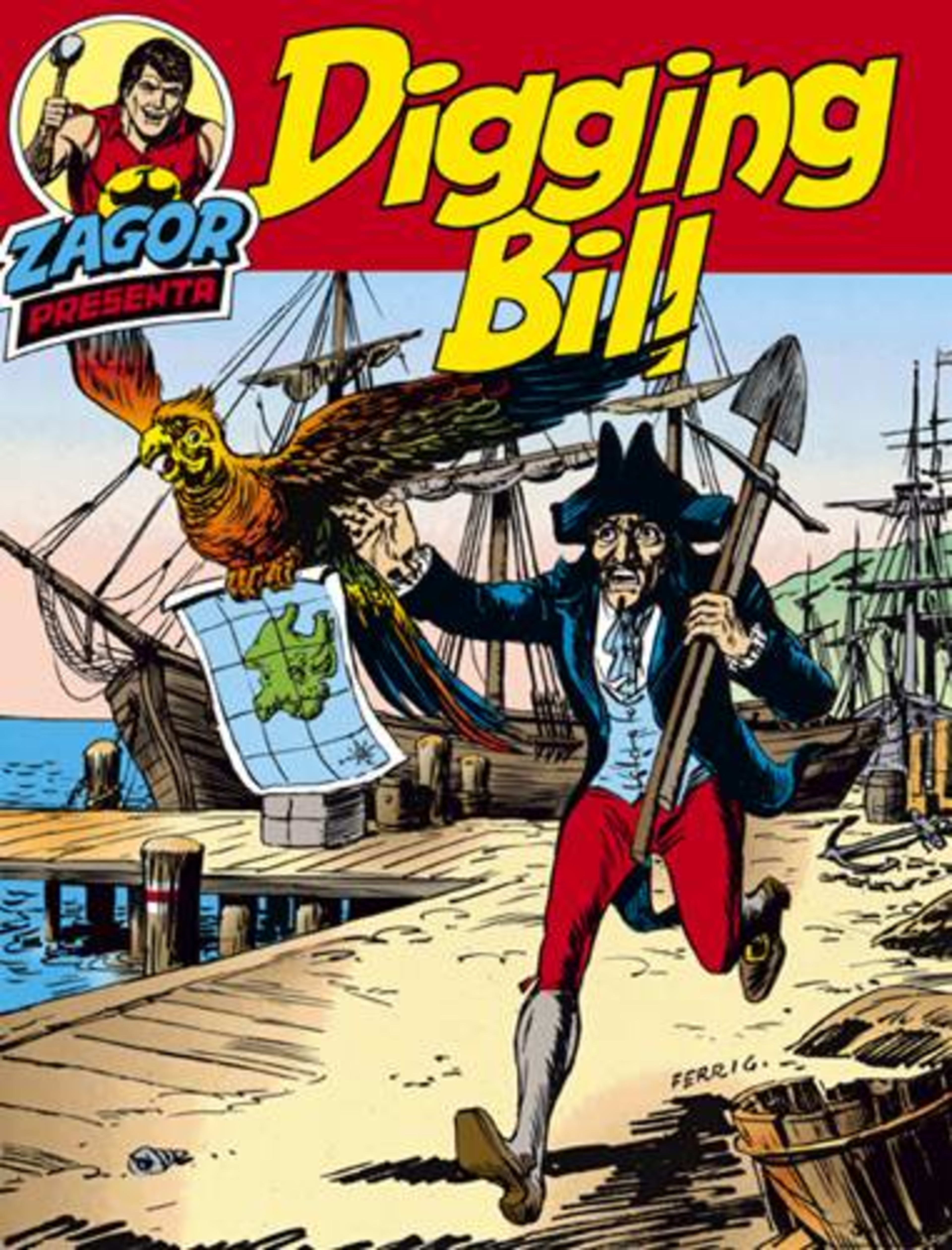 Digging Bill cover — © Sergio Bonelli Editore