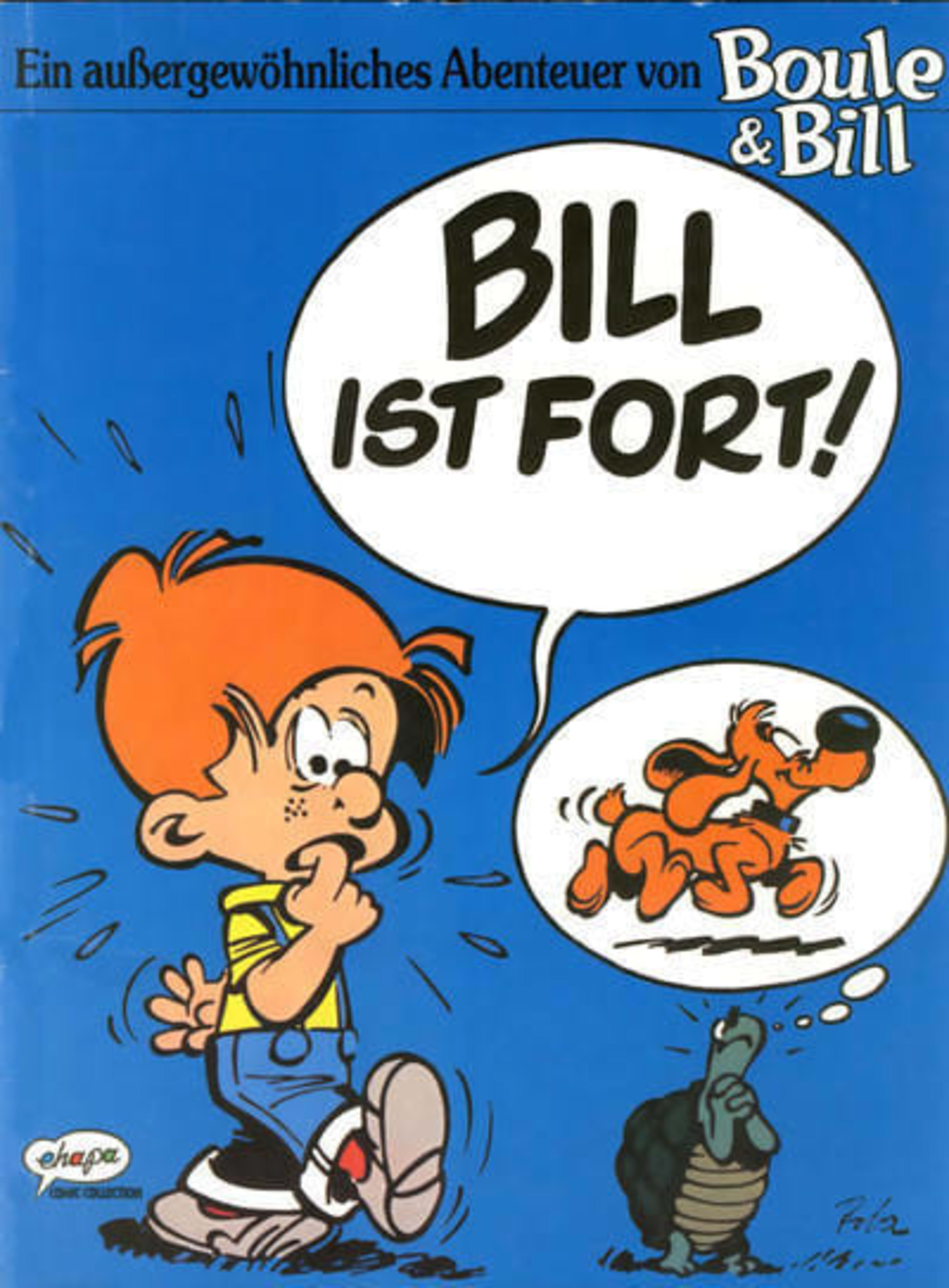 Ein außergewöhnliches Abenteuer von Boule & Bill cover — © Egmont Ehapa Verlag