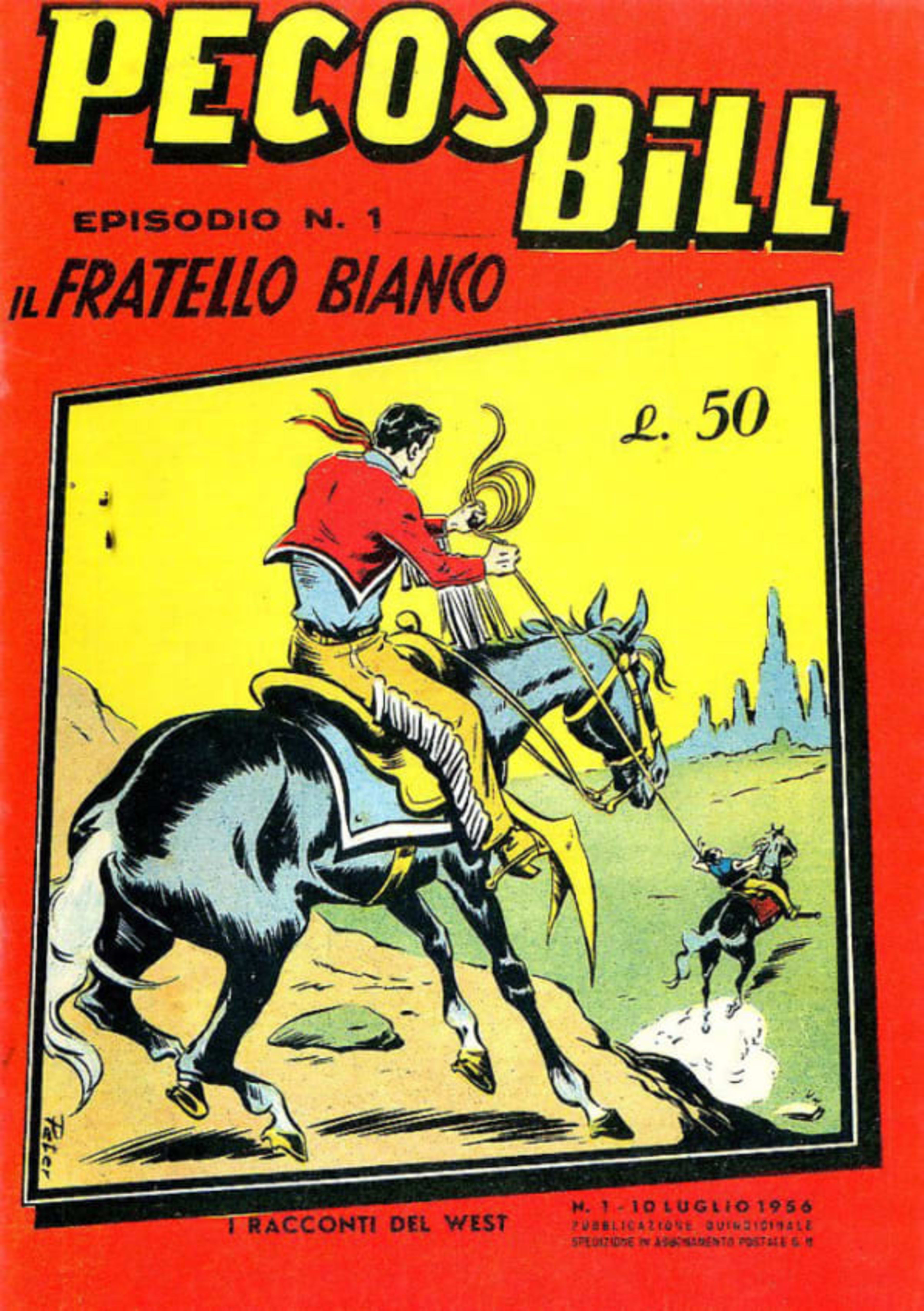 Pecos Bill cover — © Edizioni Alpe