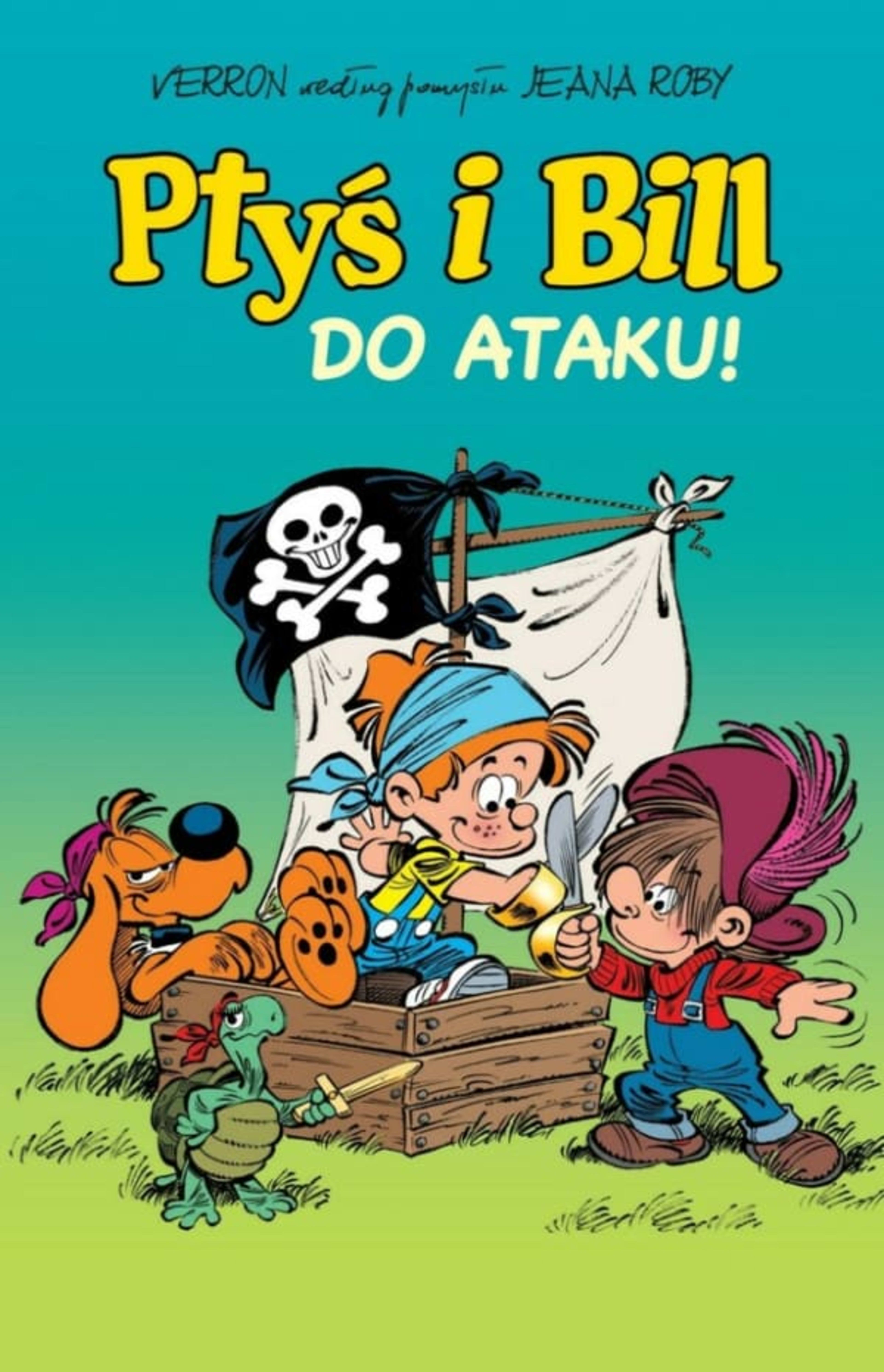 Ptyś i Bill cover — © Egmont Polska