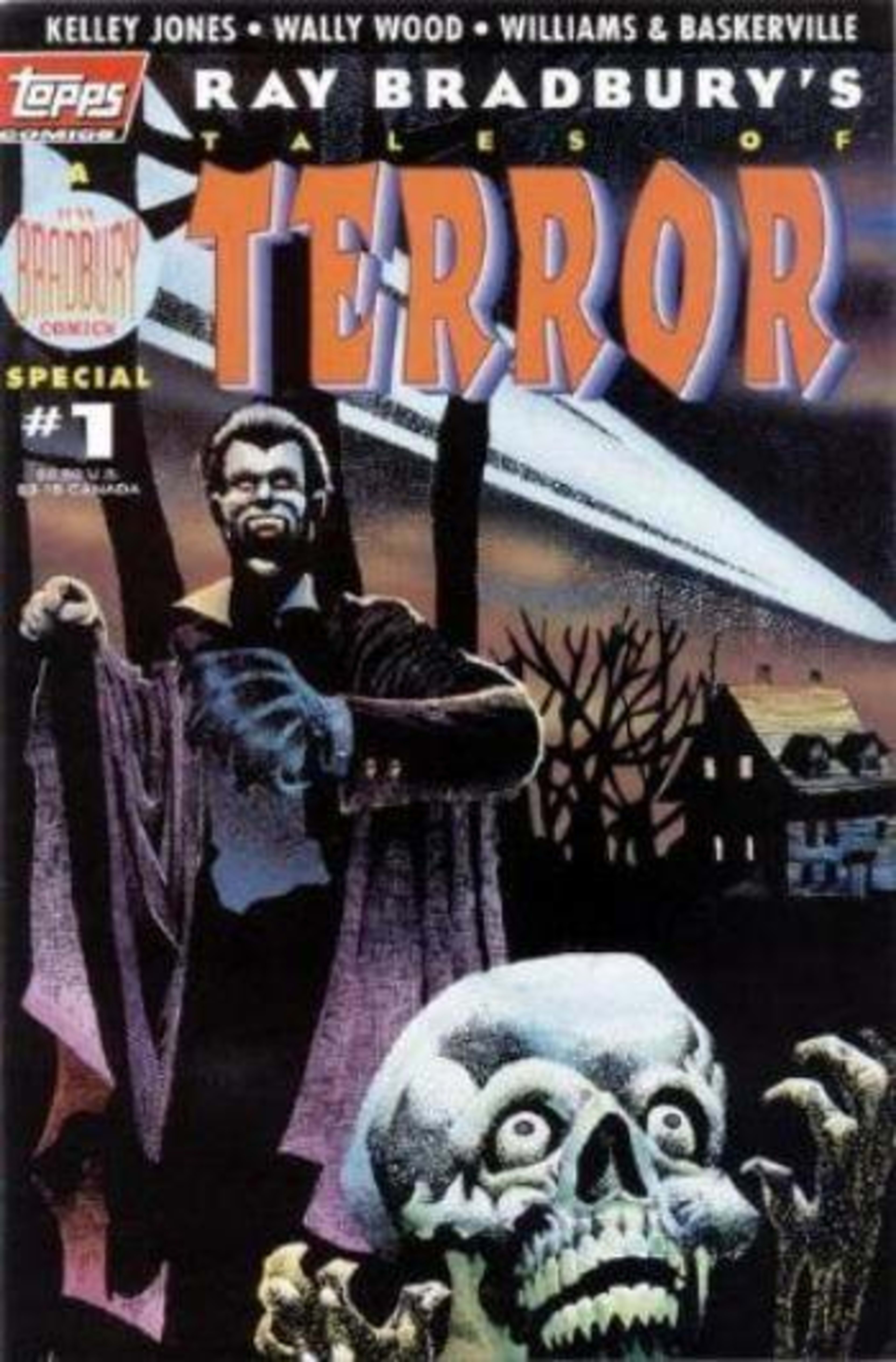 Ray Bradbury Comics: Tales of Terror cover — © Topps Comics