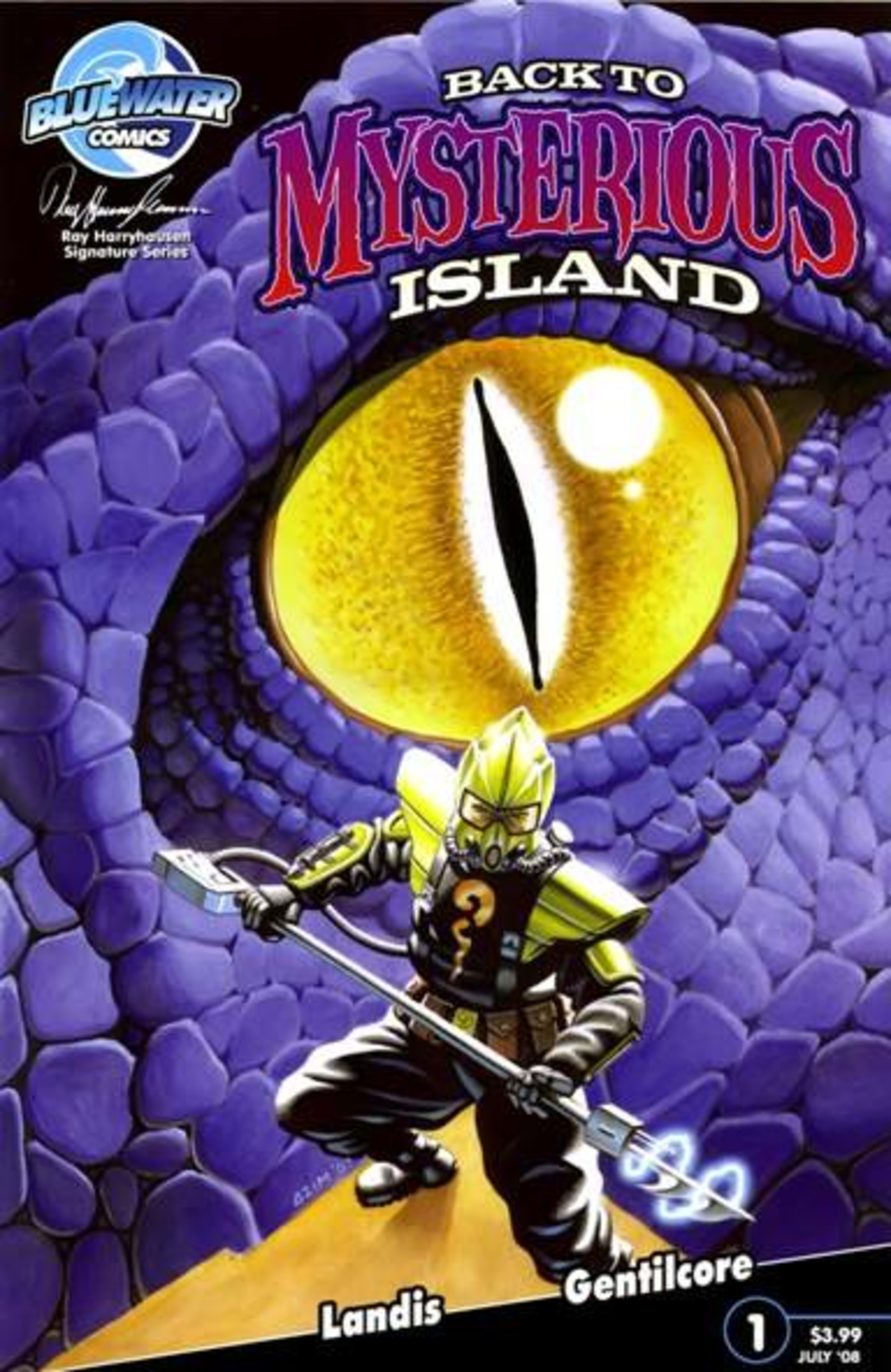 Ray Harryhausen Presents: Back To Mysterious Island cover — © TidalWave Productions