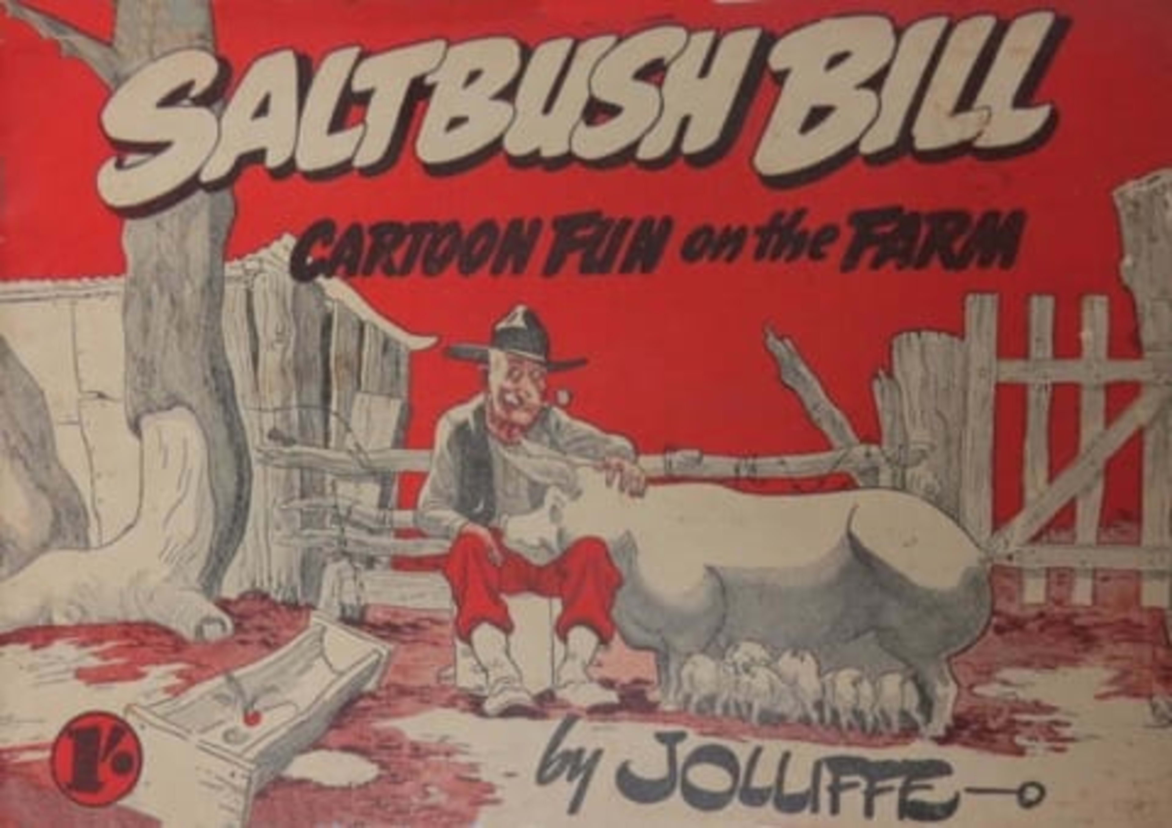 Saltbush Bill Cartoon Fun on the Farm  cover — © Sungravure