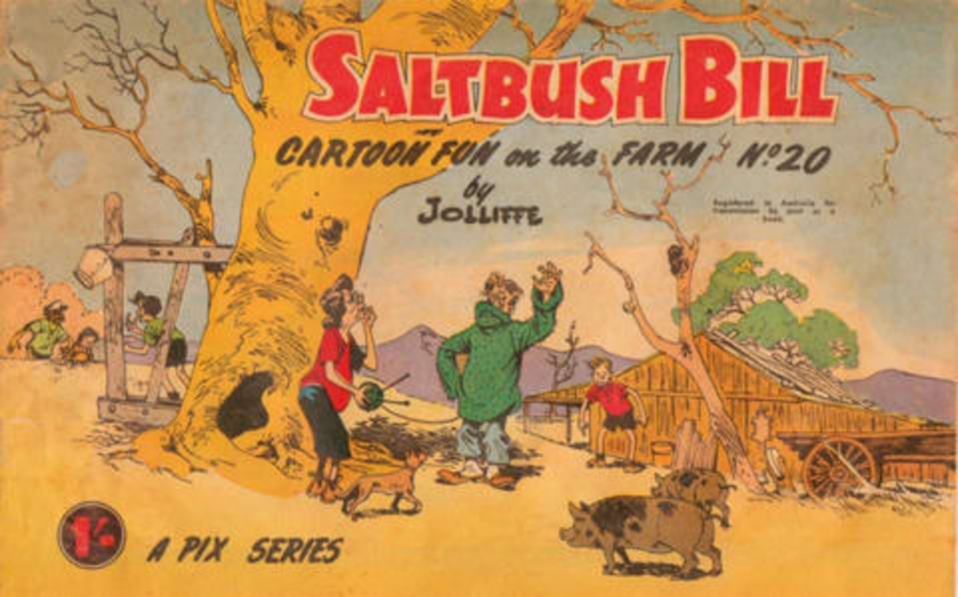 Saltbush Bill Cartoon Fun on the Farm  20