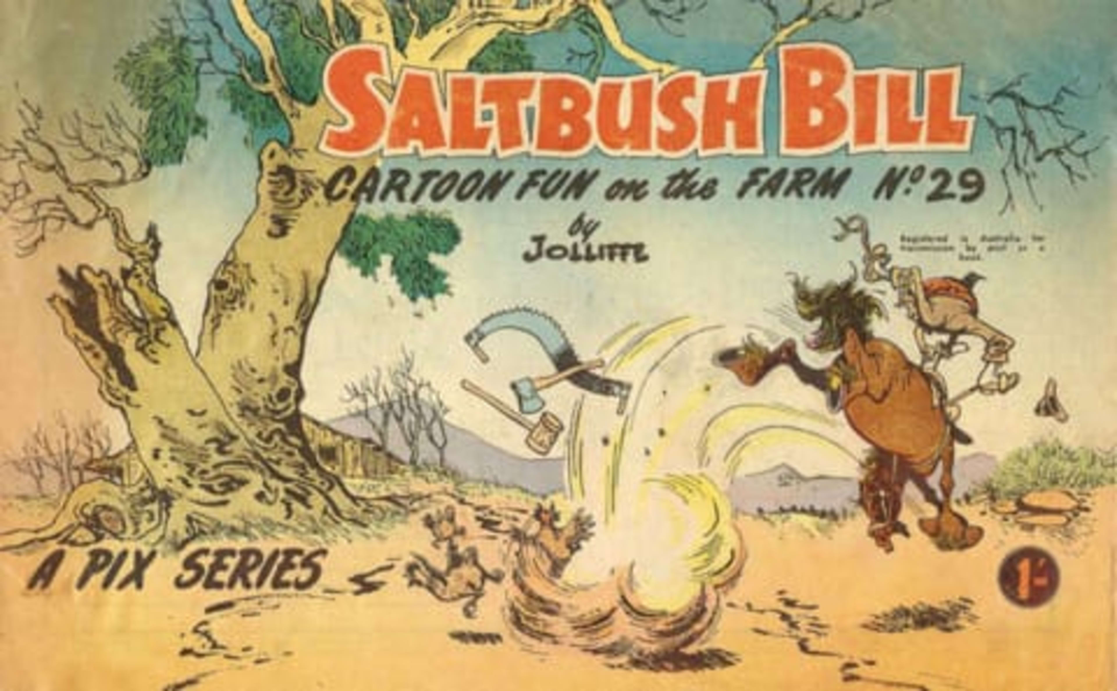 Saltbush Bill Cartoon Fun on the Farm  29
