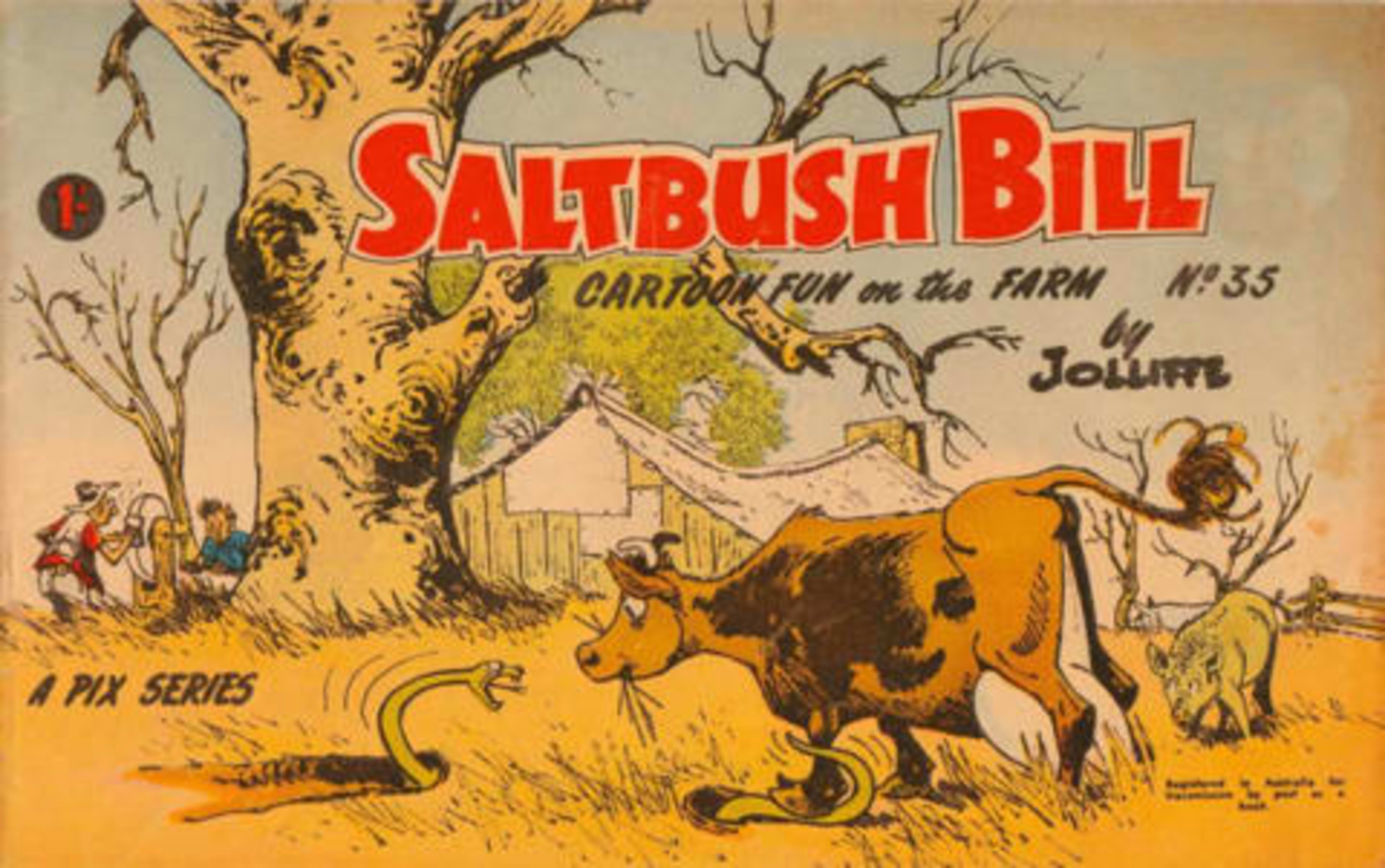 Saltbush Bill Cartoon Fun on the Farm  35