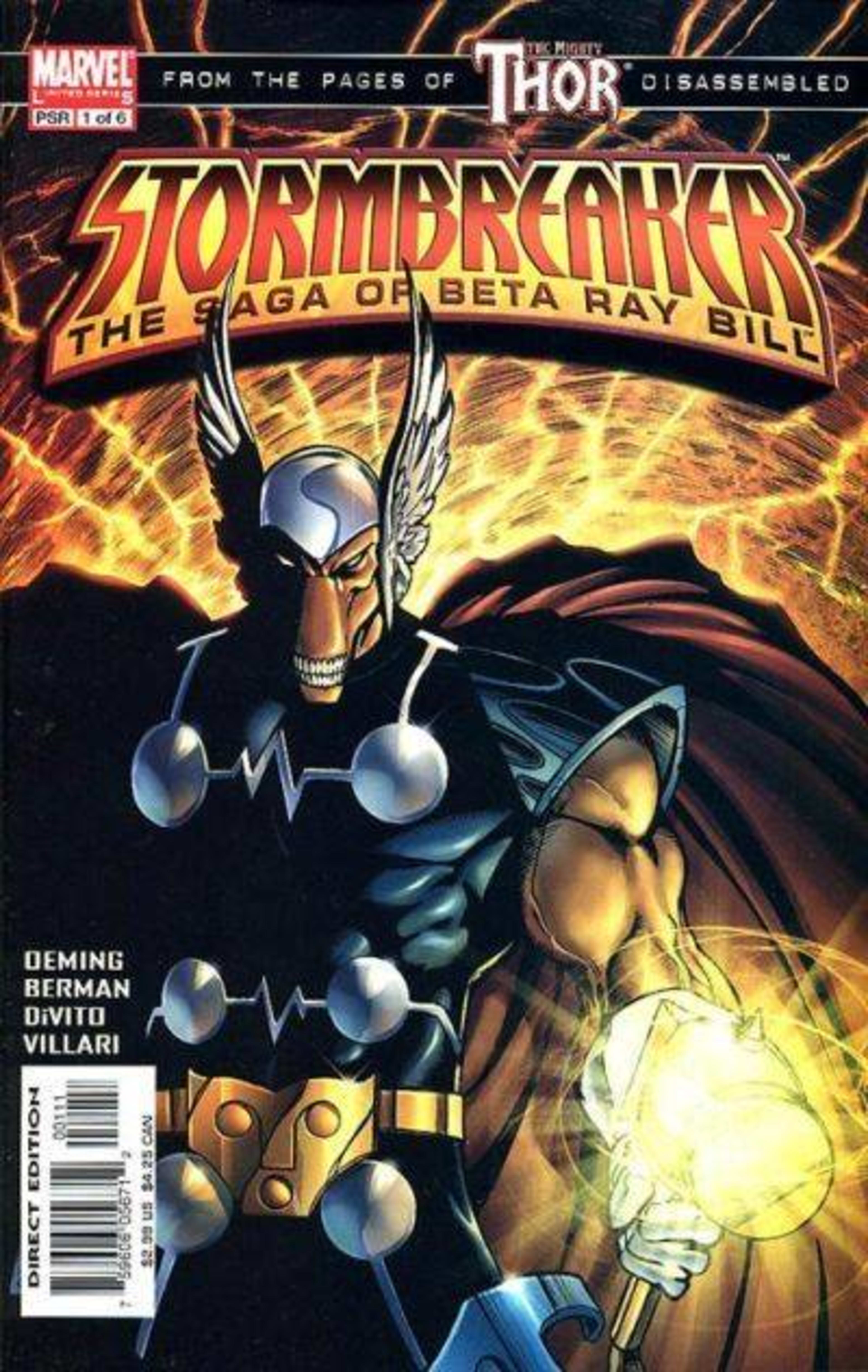 Stormbreaker: The Saga of Beta Ray Bill cover — © Marvel