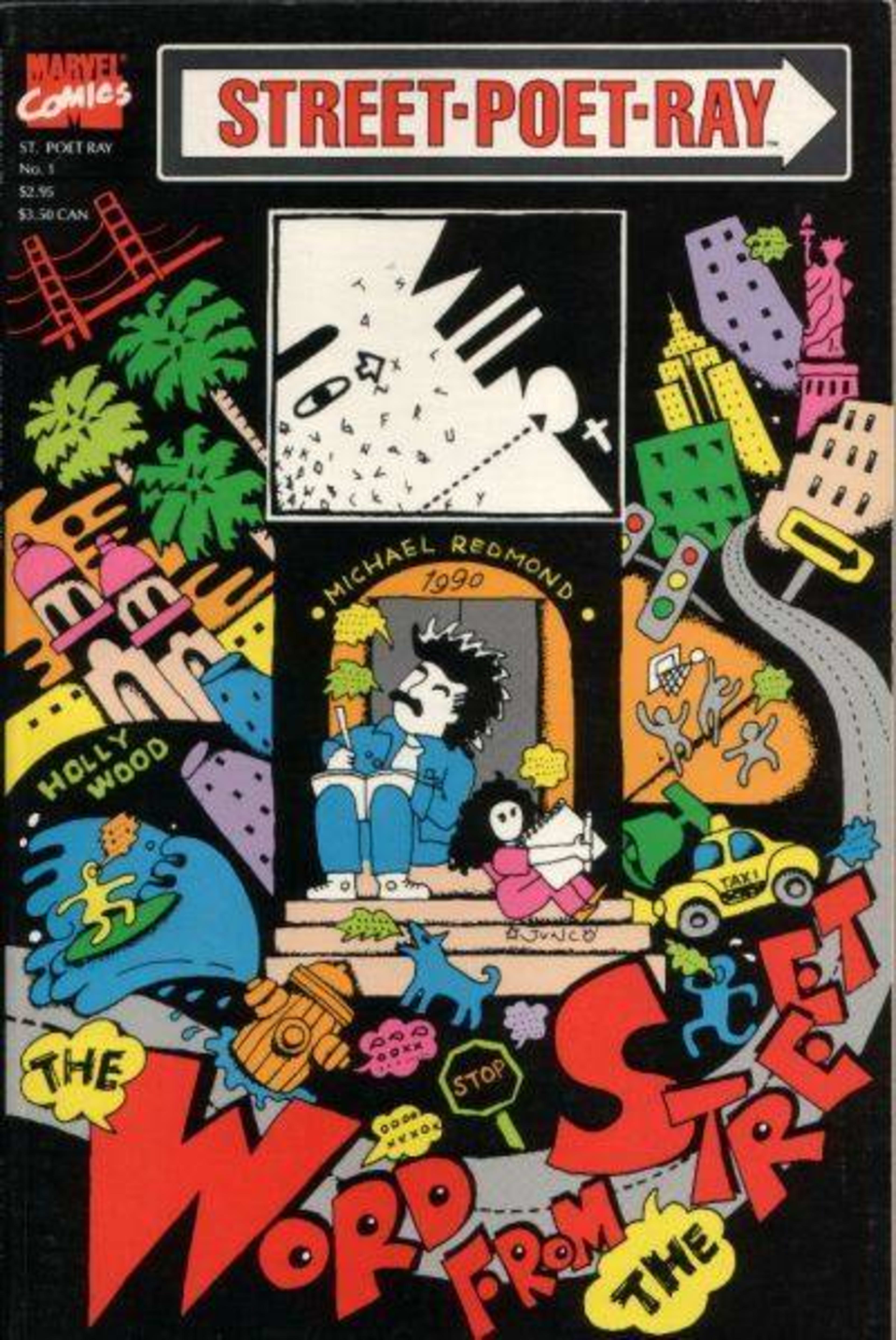 Street Poet Ray cover — © Marvel