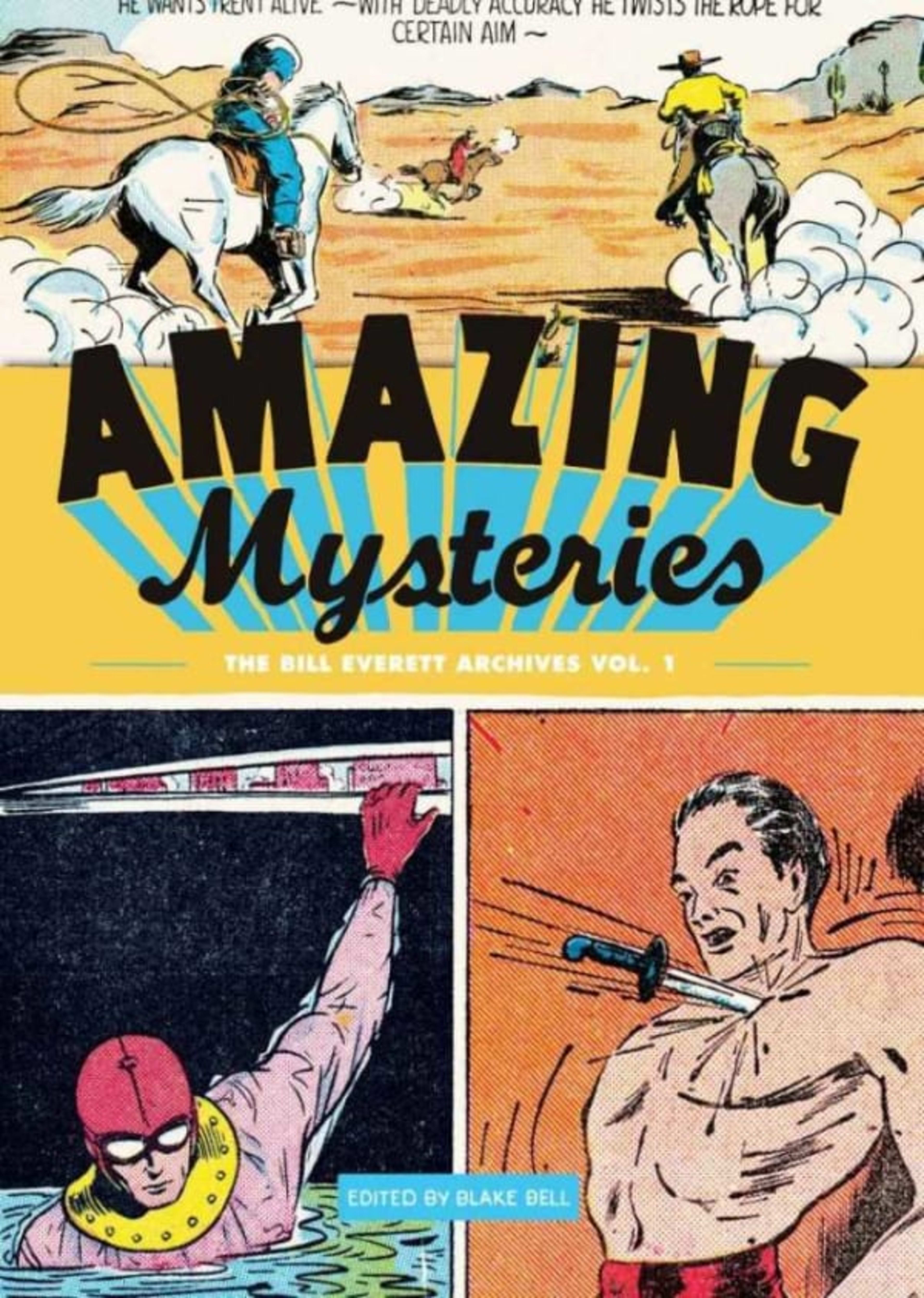 The Bill Everett Archives cover — © Fantagraphics