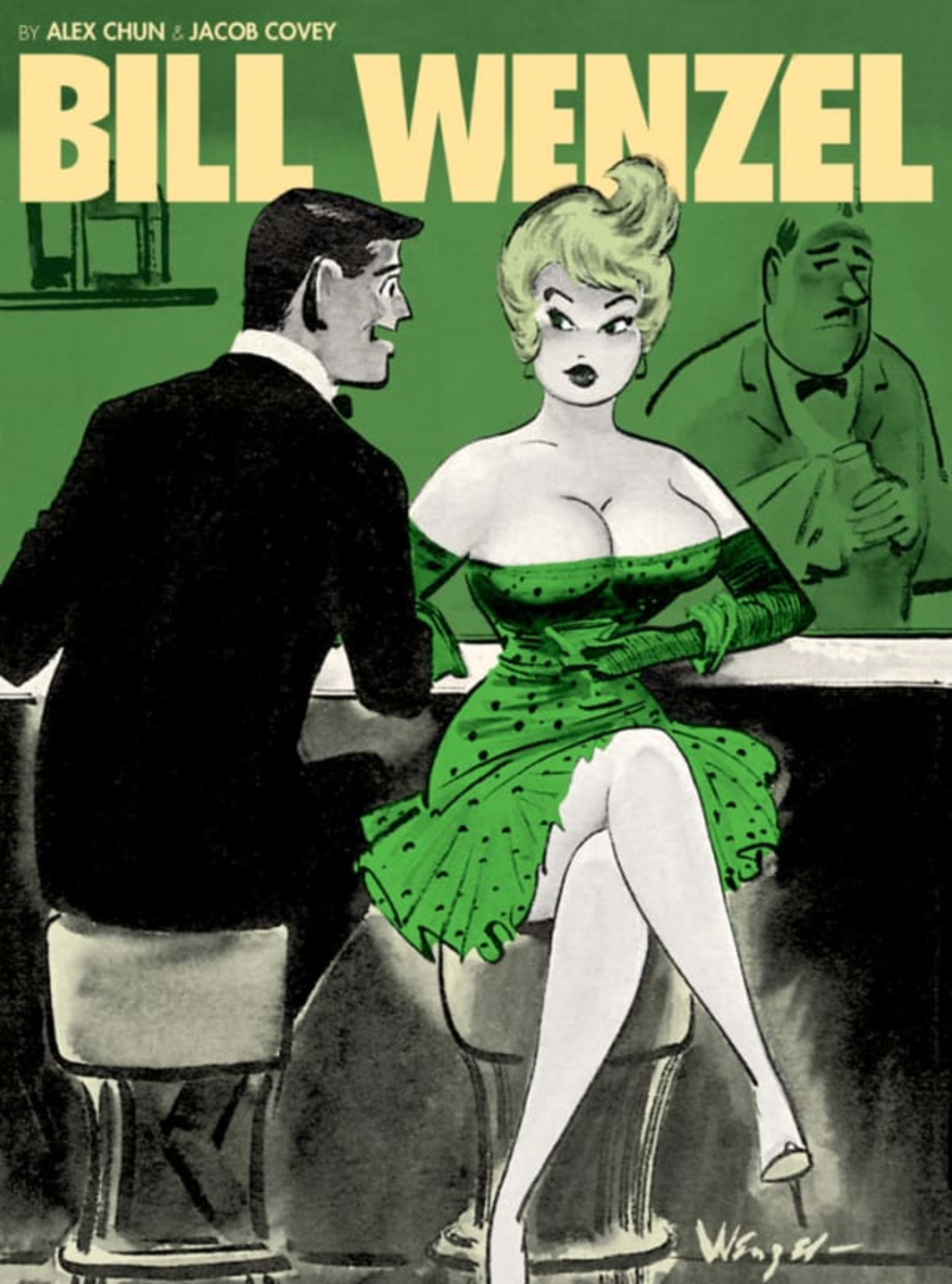 The Pin-Up Art of Bill Wenzel cover — © Fantagraphics