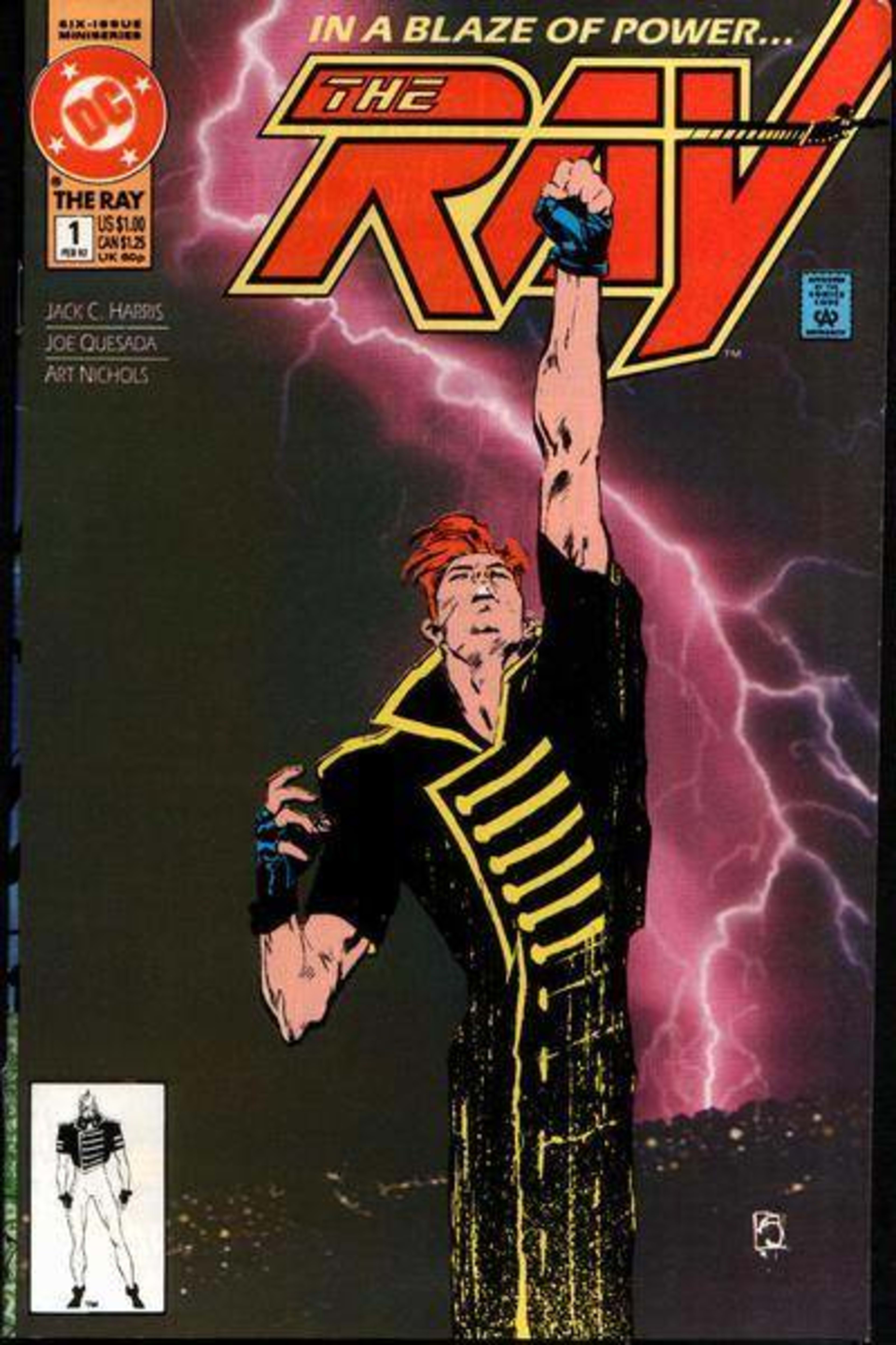 The Ray cover — © DC Comics