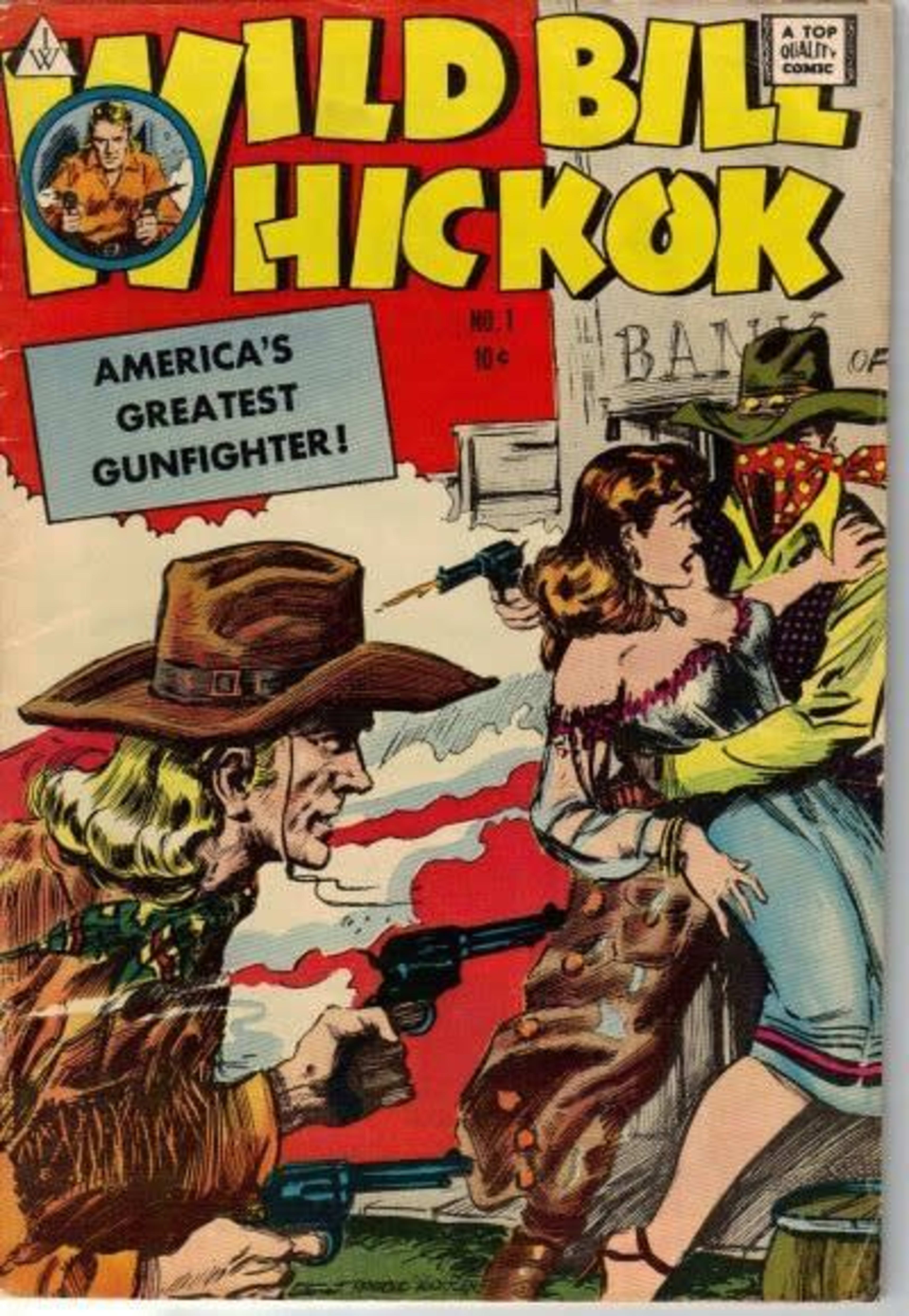 Wild Bill Hickok cover — © I.W. Publishing