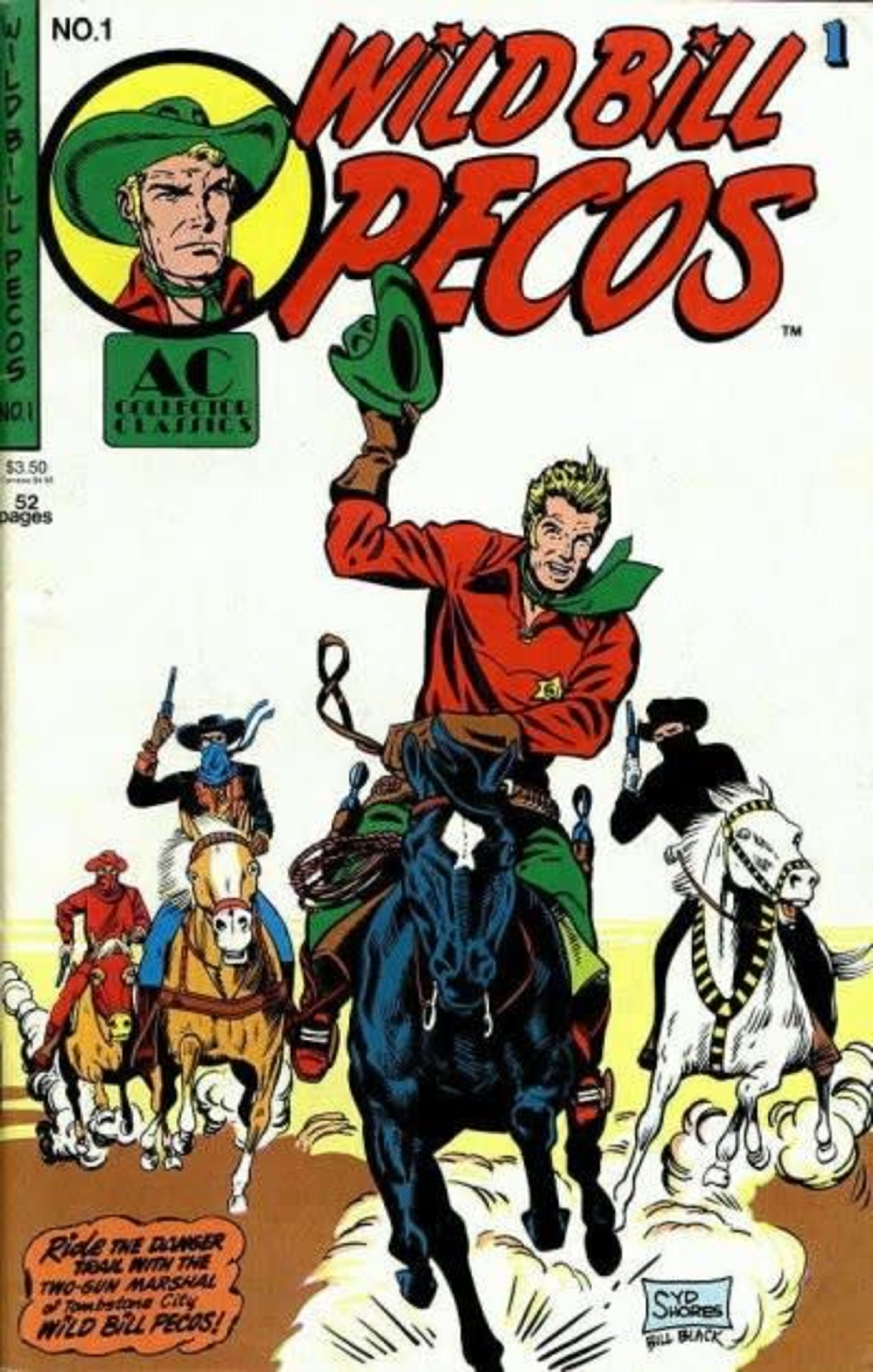 Wild Bill Pecos Western cover — © AC Comics