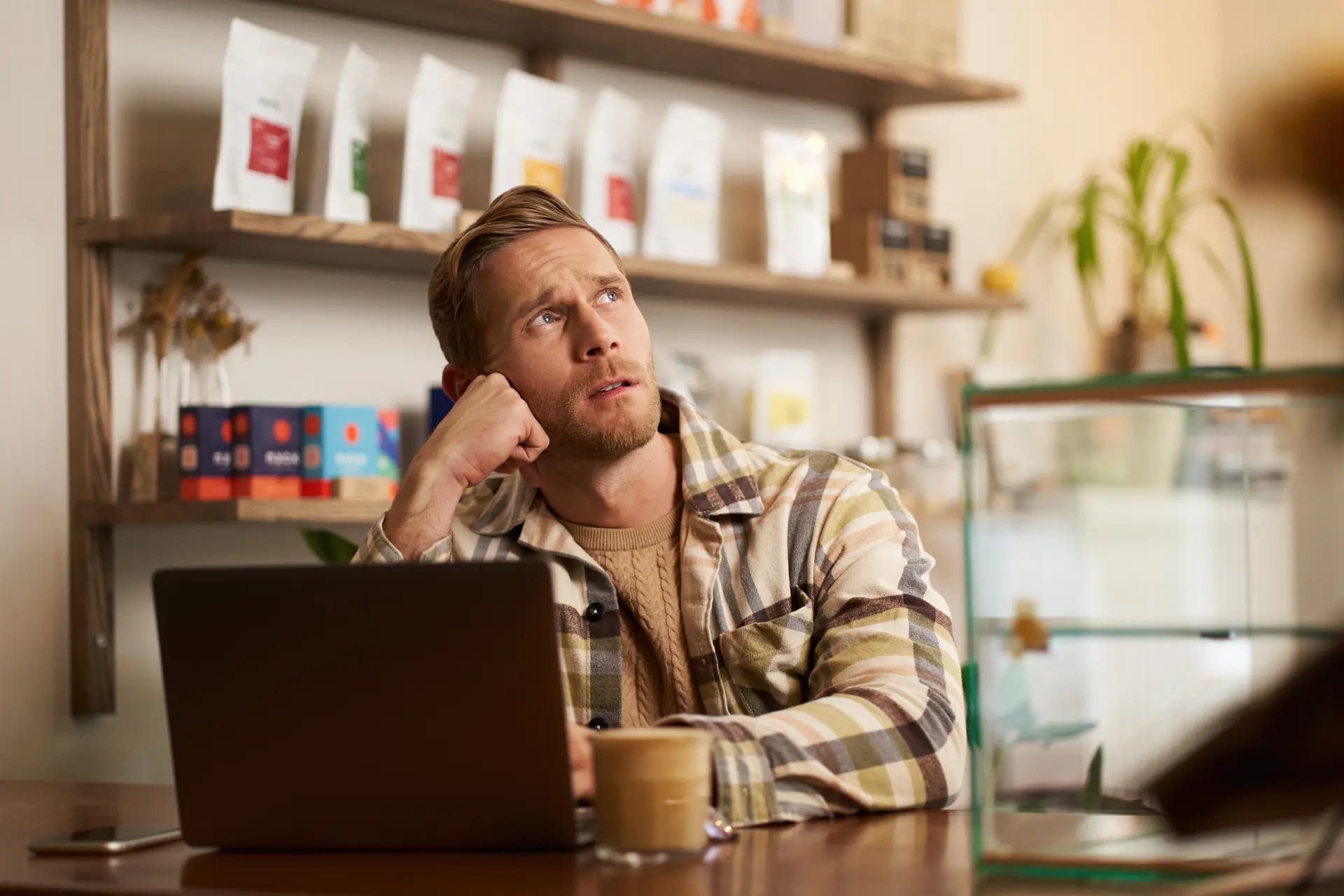 Illustration of small business automation process