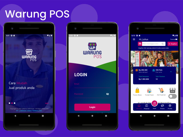 Screenshot of Warung POS