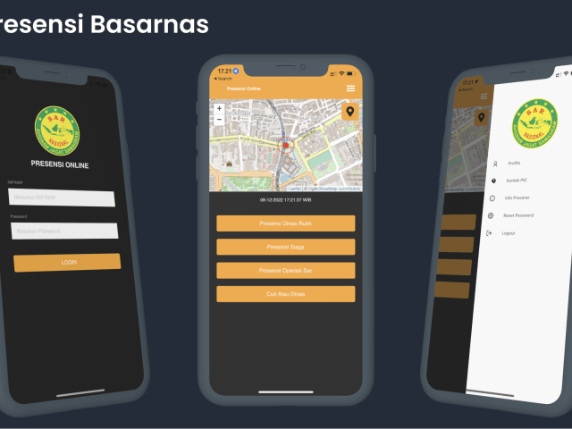 Screenshot of Presensi Basarnas