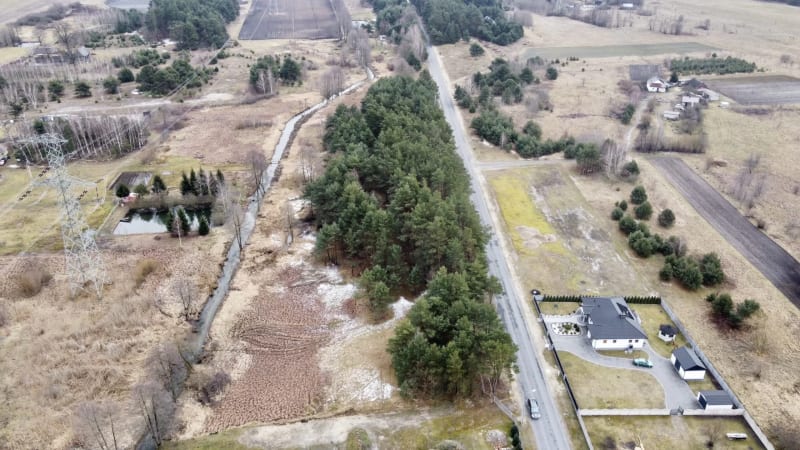 DZIAŁKA SIEDLISKOWA PRZY RZECE – POD SZCZERCOWEM