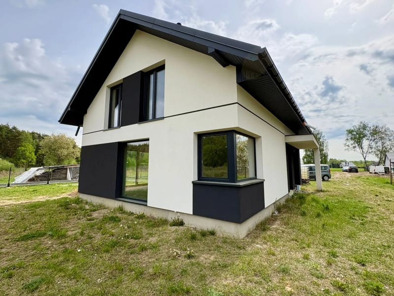 Nowoczesny dom jednorodzinny w stanie deweloperskim – Bełchatów, ul. Iglasta