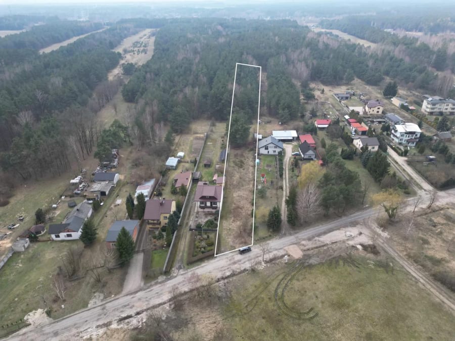DZIAŁKA Z MOŻLIWOŚCIĄ PRZEKSZTAŁCENIA NA BUDOWLANĄ