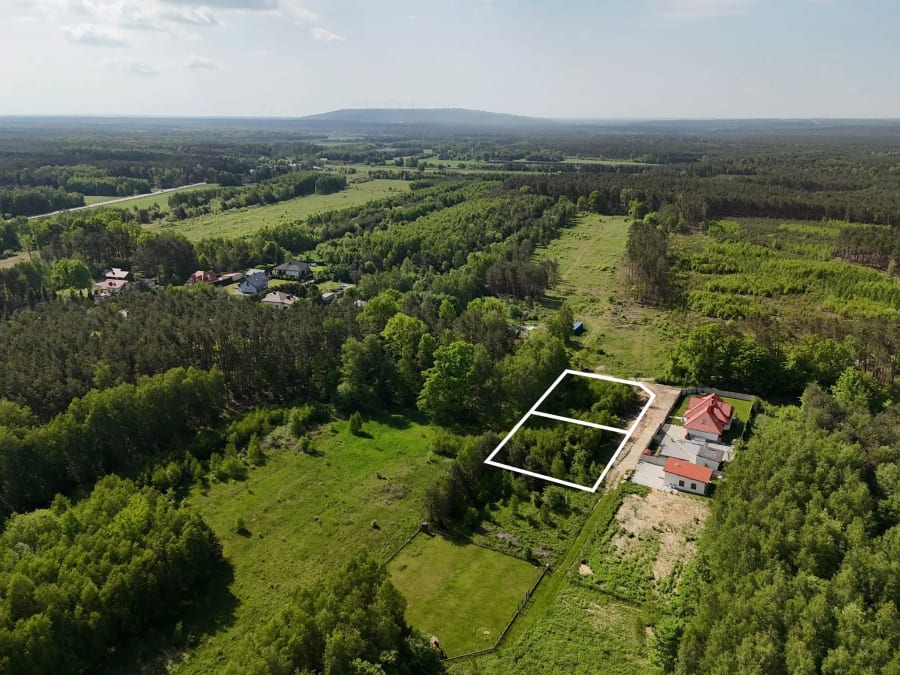 Działki budowlane w spokojnej zielonej okolicy
