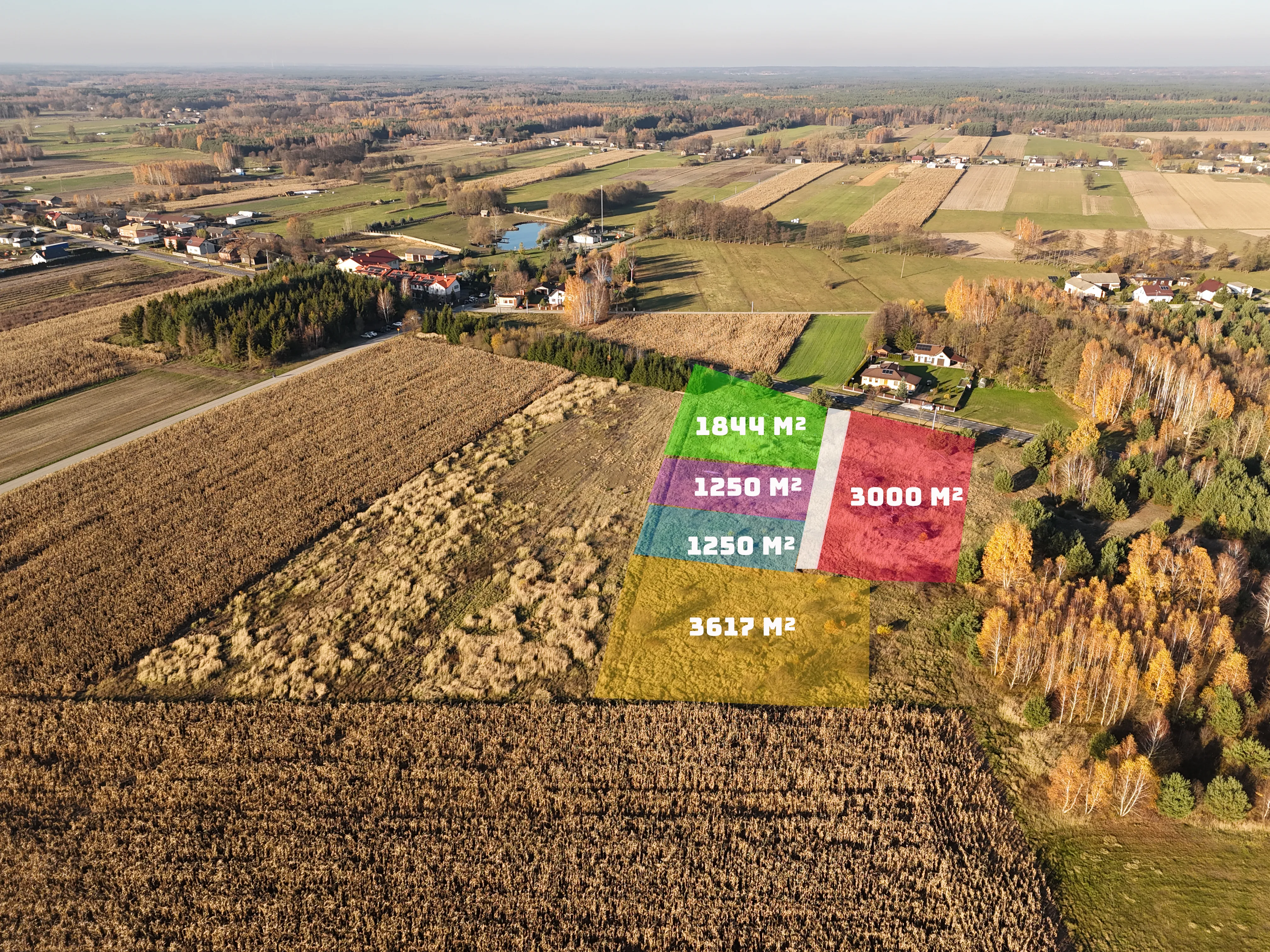 DZIAŁKI Z DECYZJĄ O WARUNKACH ZABUDOWY