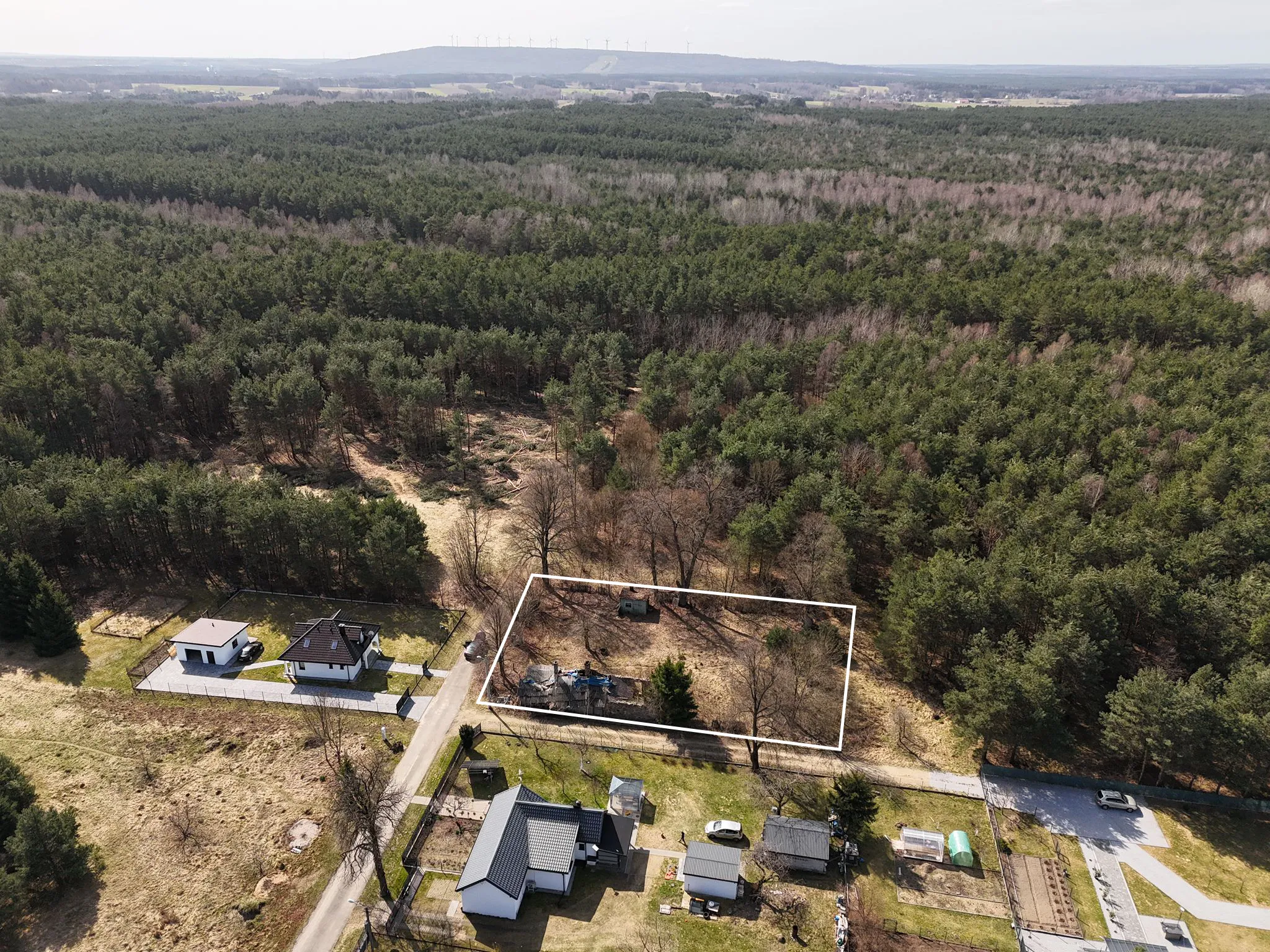 Działka budowlana w spokojnej okolicy