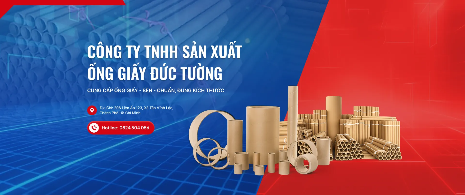 Duc Tuong Paper Tube industrial paper tube manufacturing website