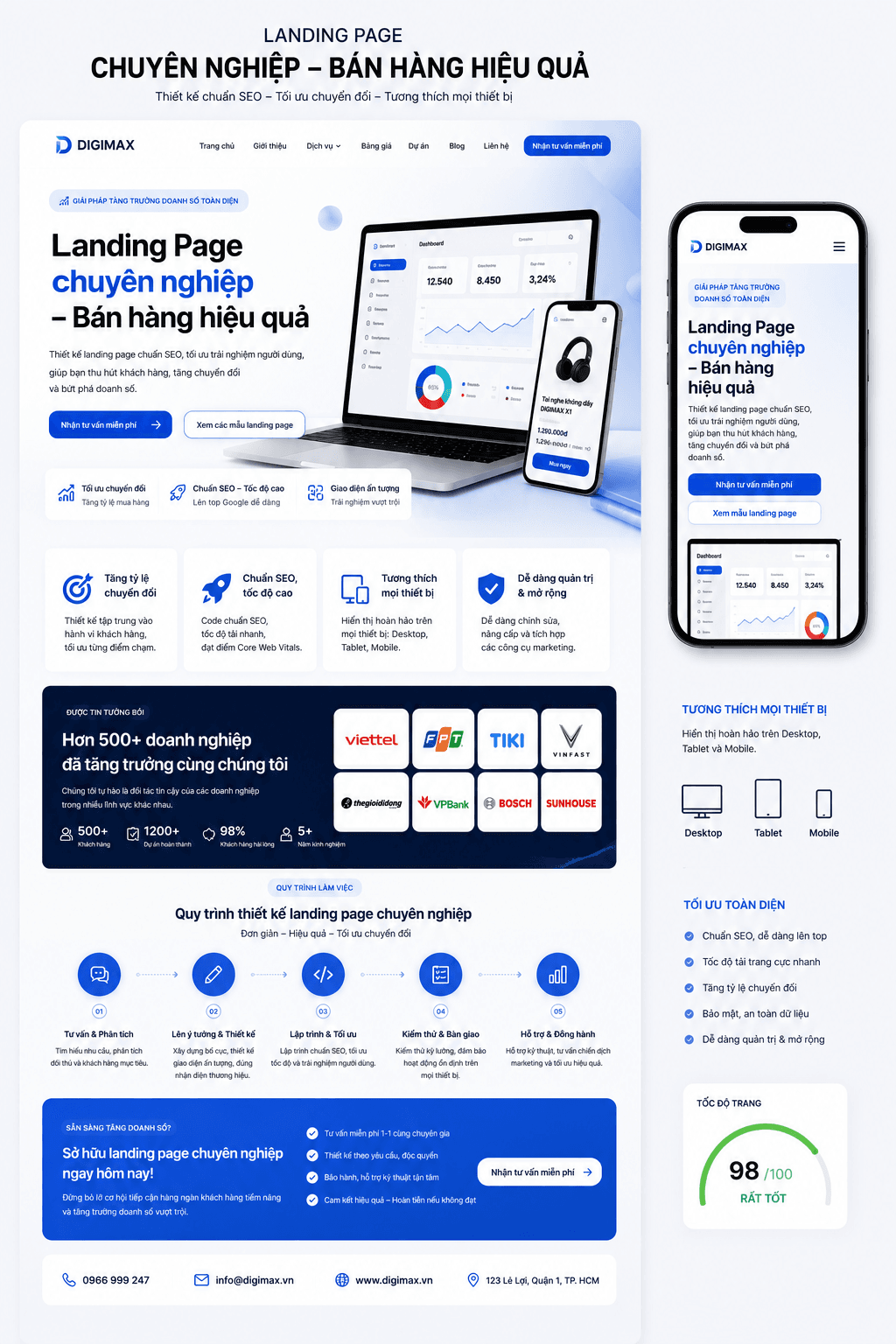 Professional Landing Page